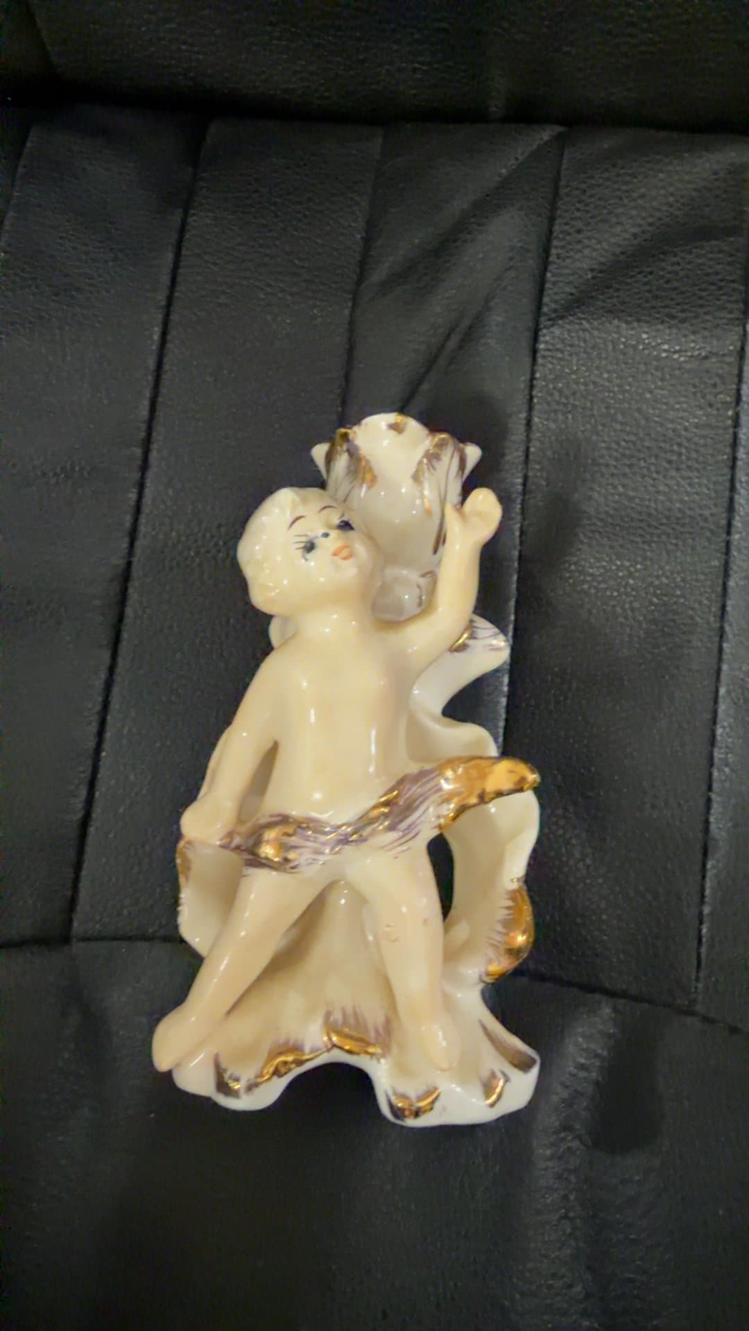 Royal Sealy Porcelain Candlestick holder-1950's - Image 1