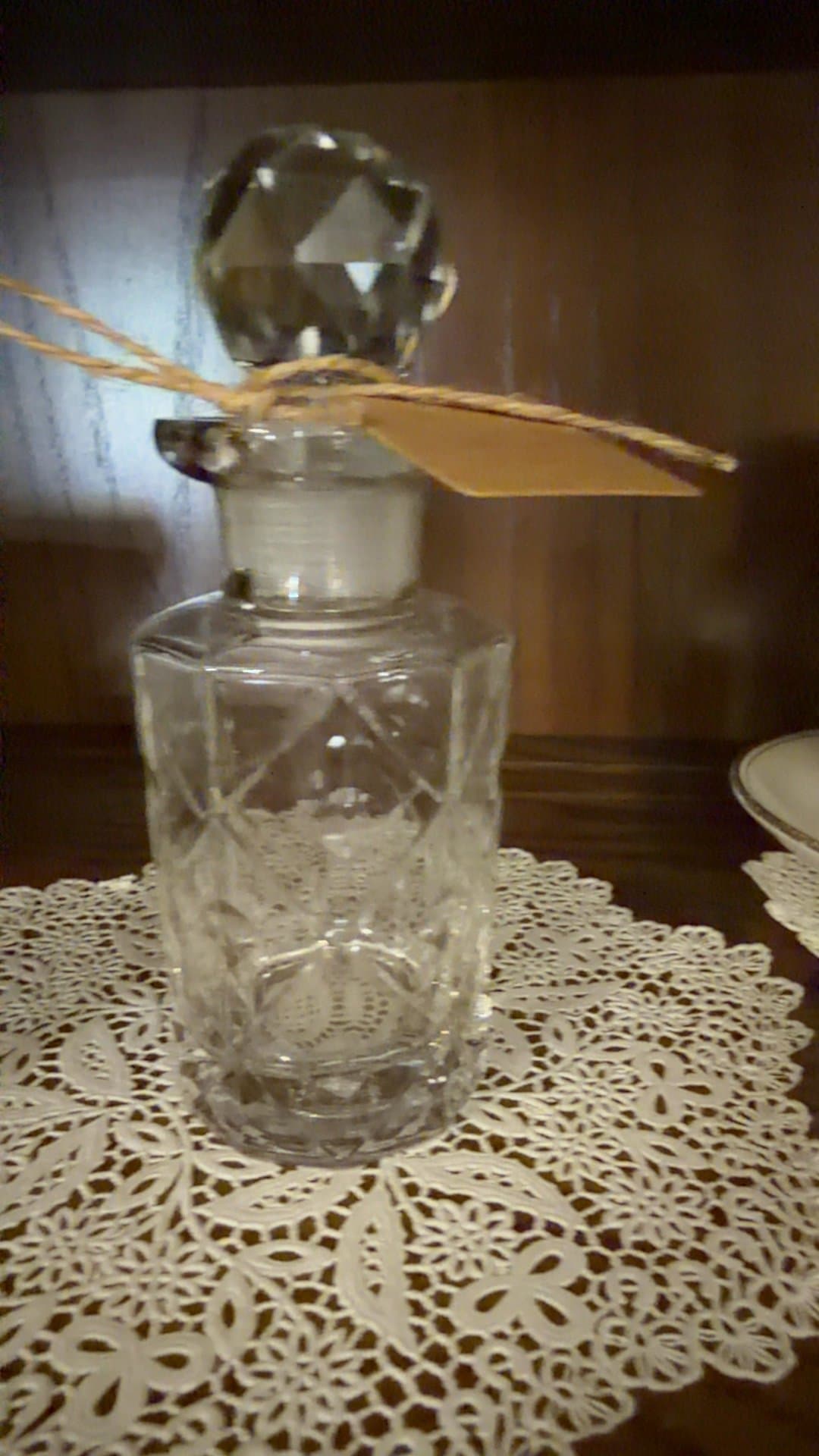 Avon Crystallite Cologne Decanter - Image 1