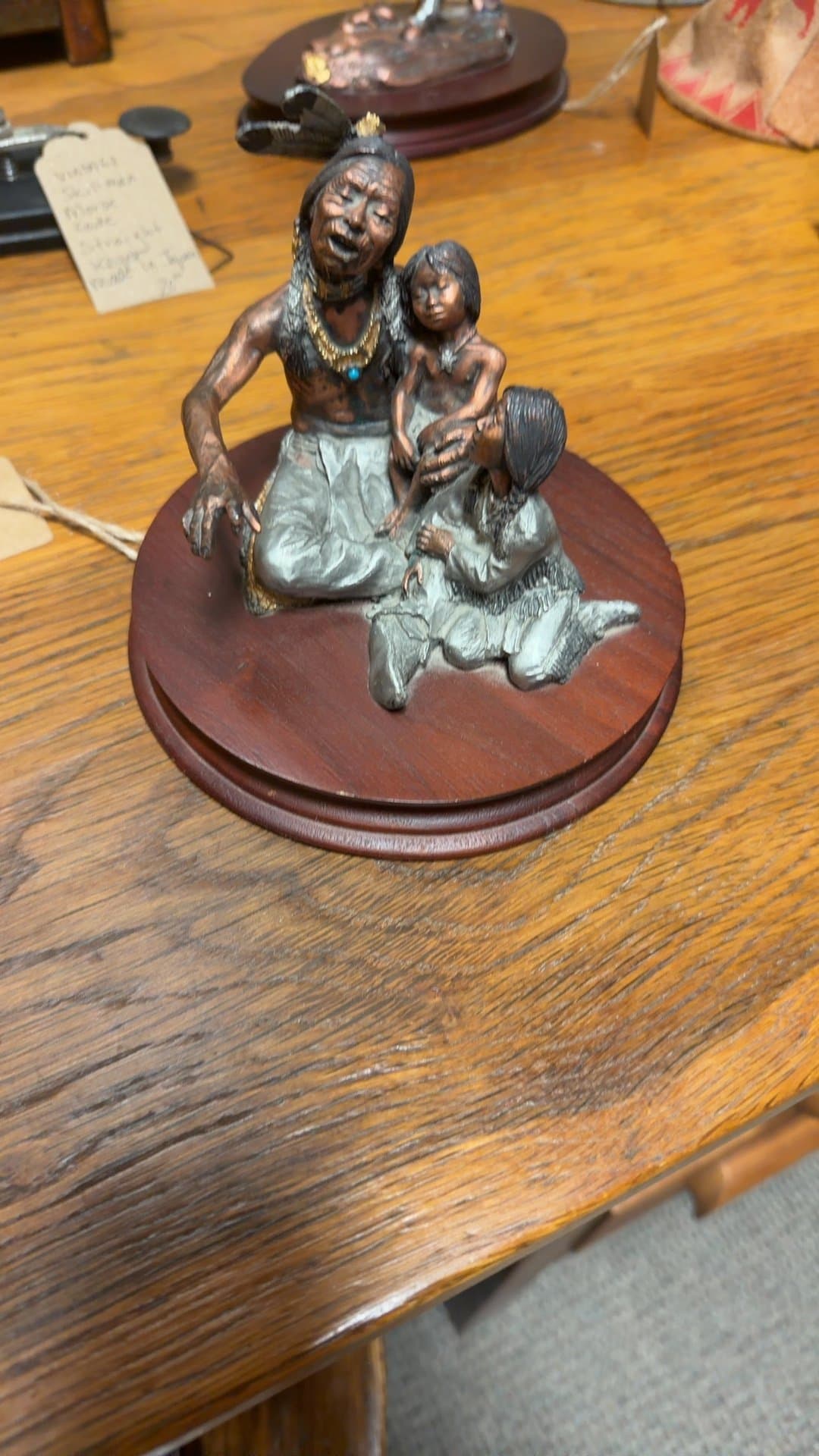 Legends Limited Edition 'Indian Father' Figurine - Image 1