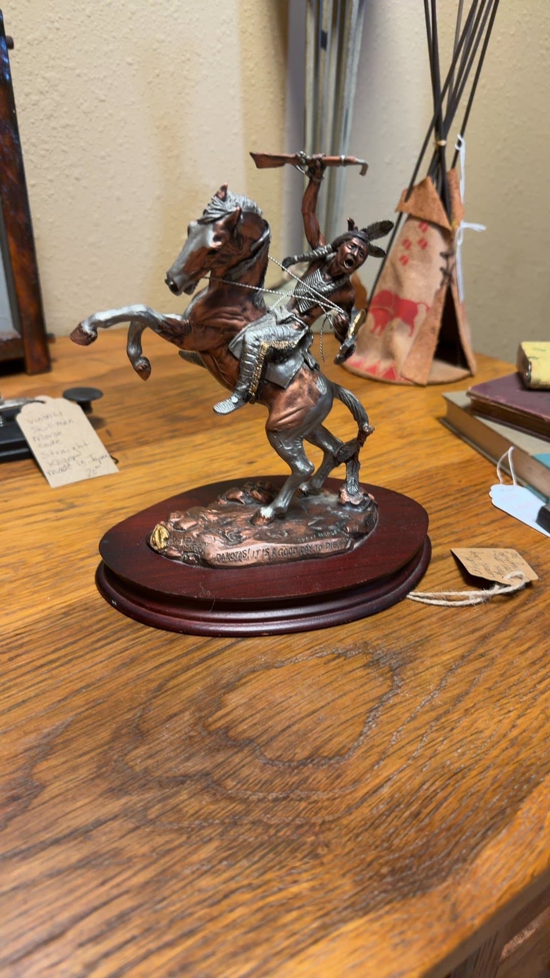 Legends Crazy Horse Sculpture - Image 1