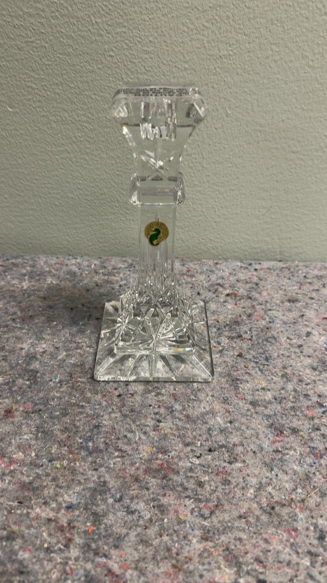 Waterford Crystal Candlestick Holder - Image 1