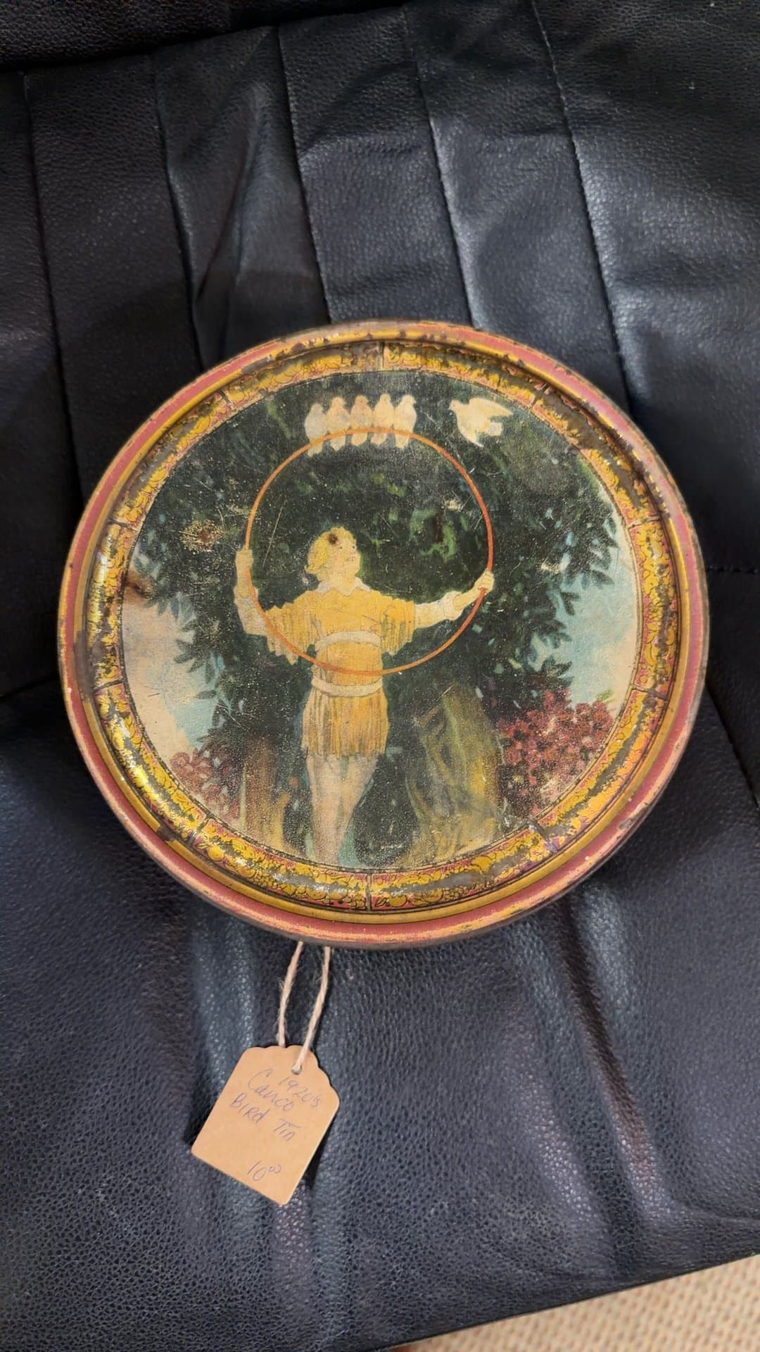 1920s Canco Bird Tin - Image 1