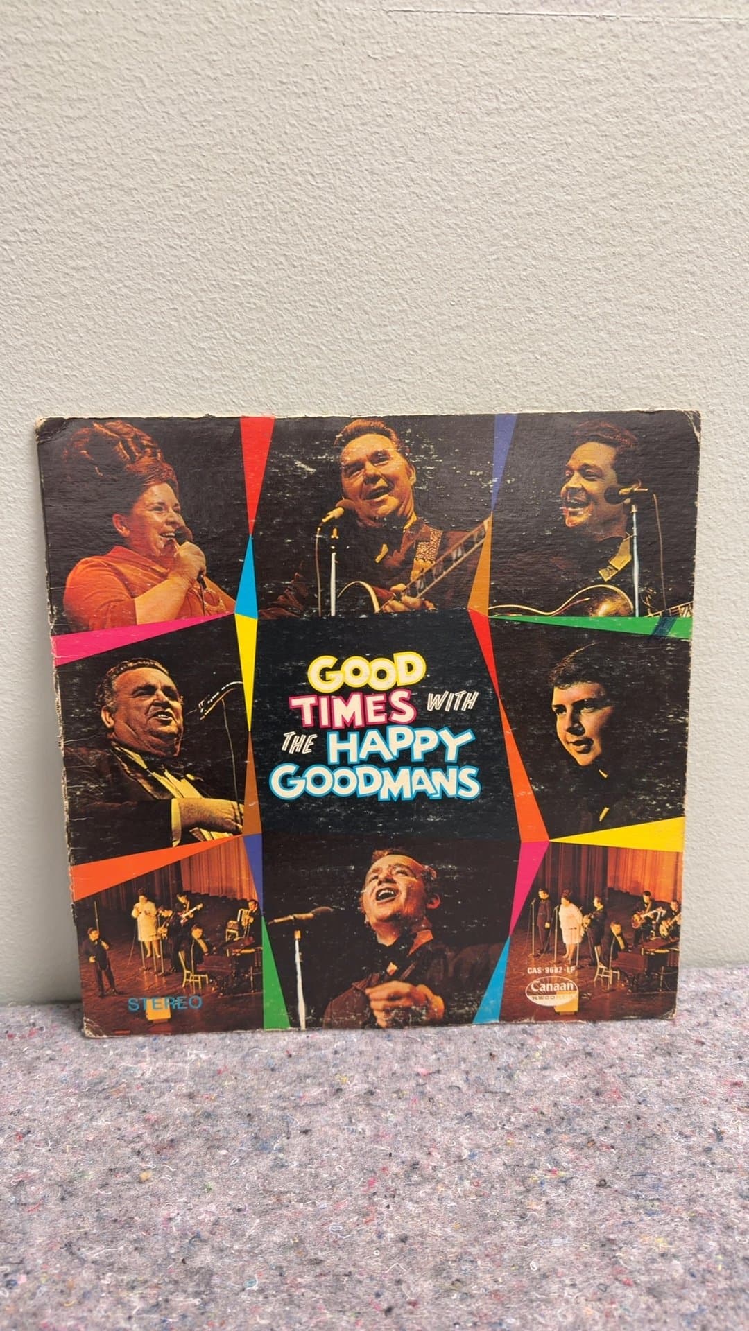 Good Times with The Happy Goodmans Vinyl Record - Image 1