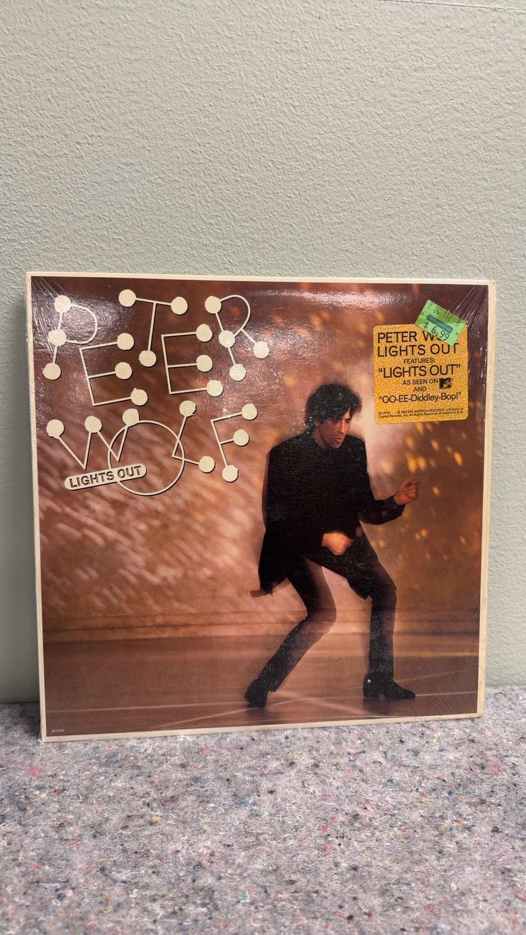 Peter Wolf - Lights Out Vinyl Record - Image 1