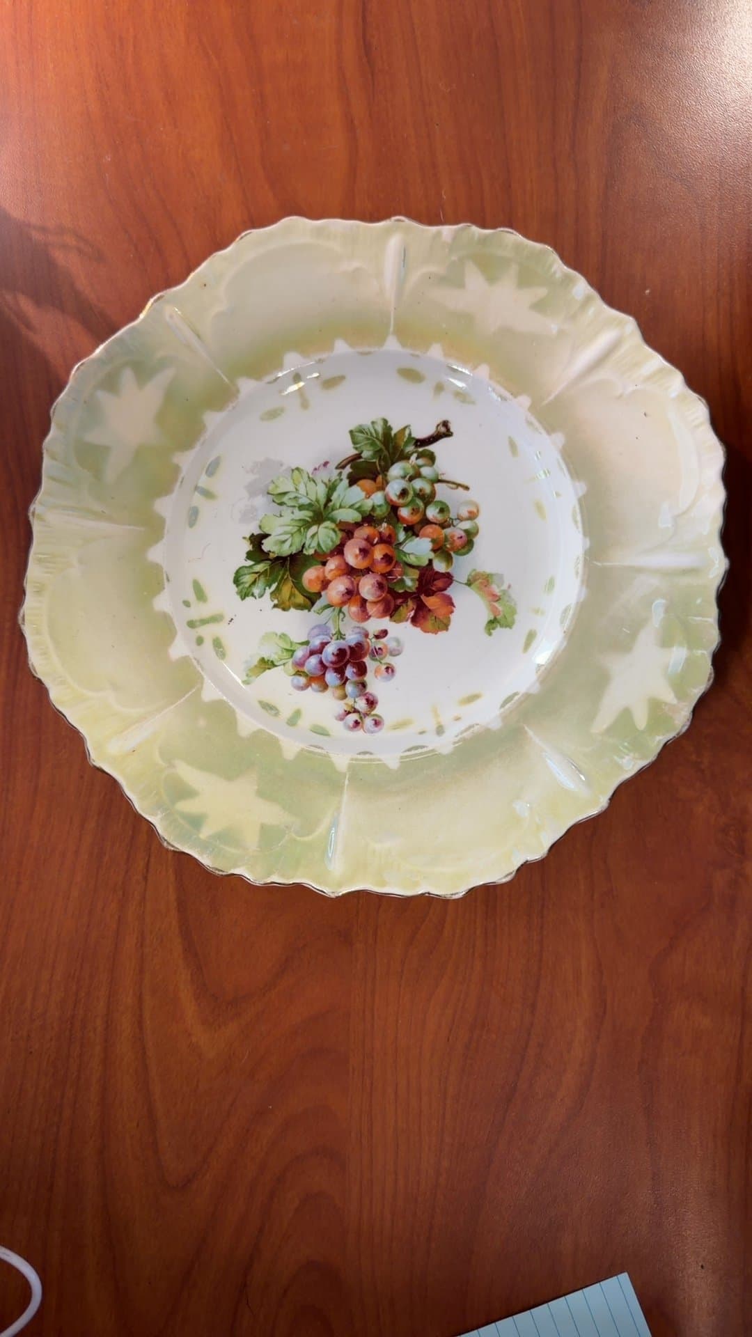 1900's-30's Germain Porcelain decorative plate - Image 1