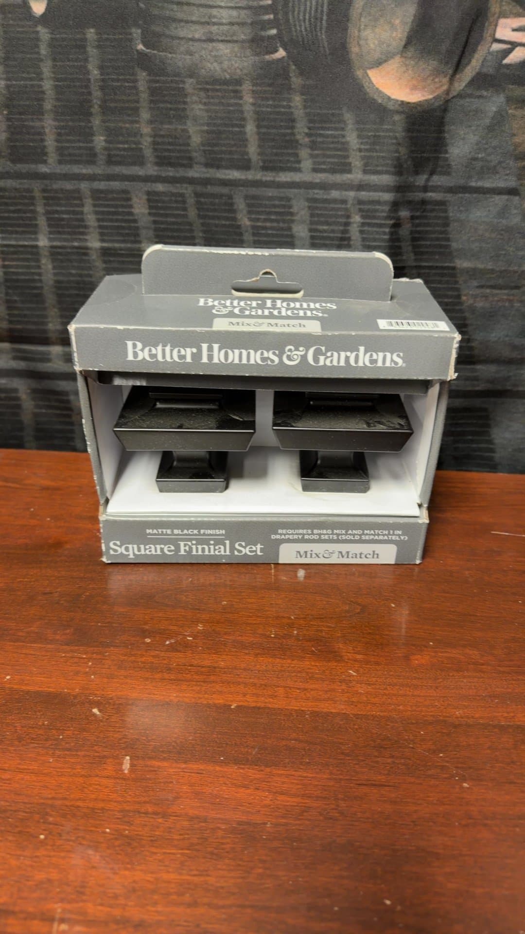 Better Homes & Gardens Square Finial Set - Image 1