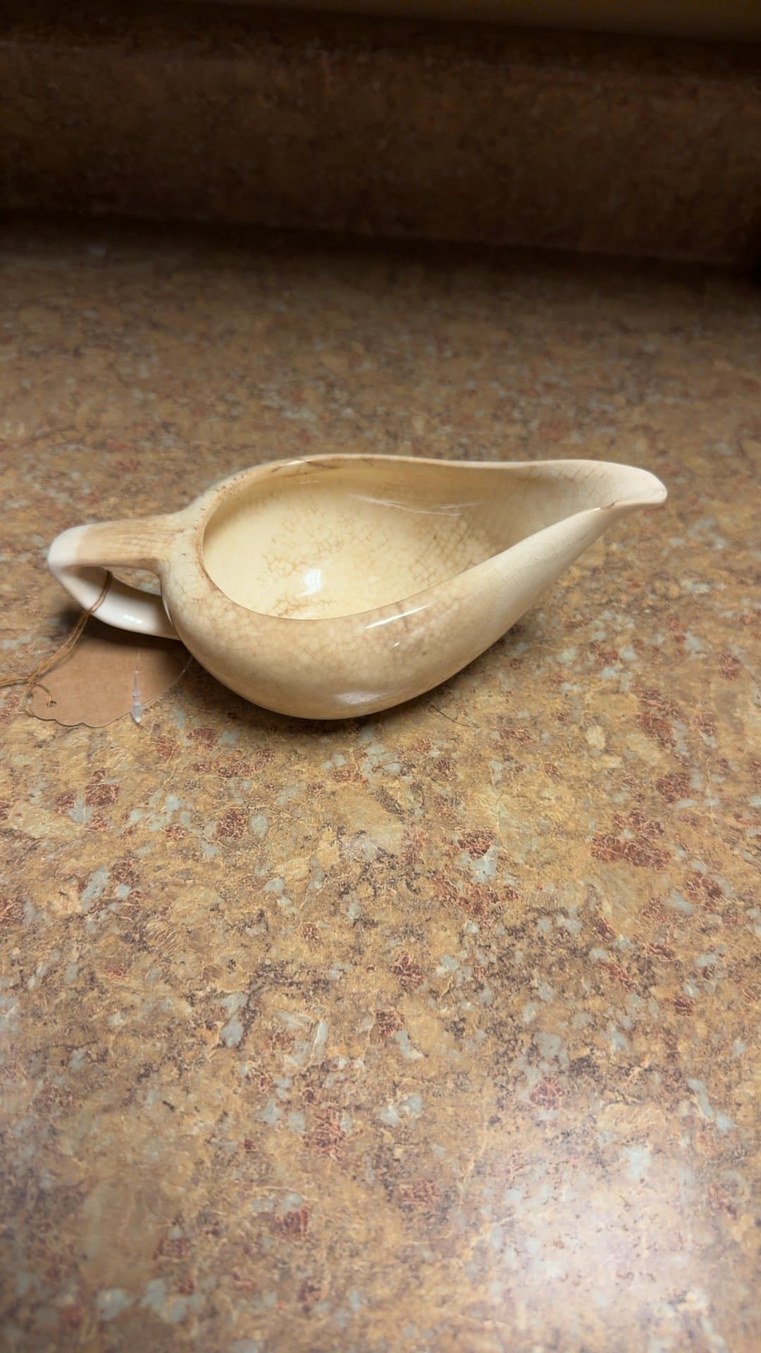 Vintage Ceramic Gravy Boat - Image 1