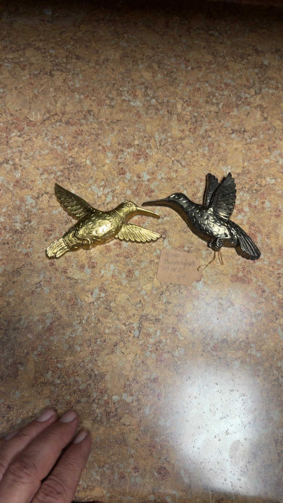 Hummingbird Wall Decor Set - Image 1