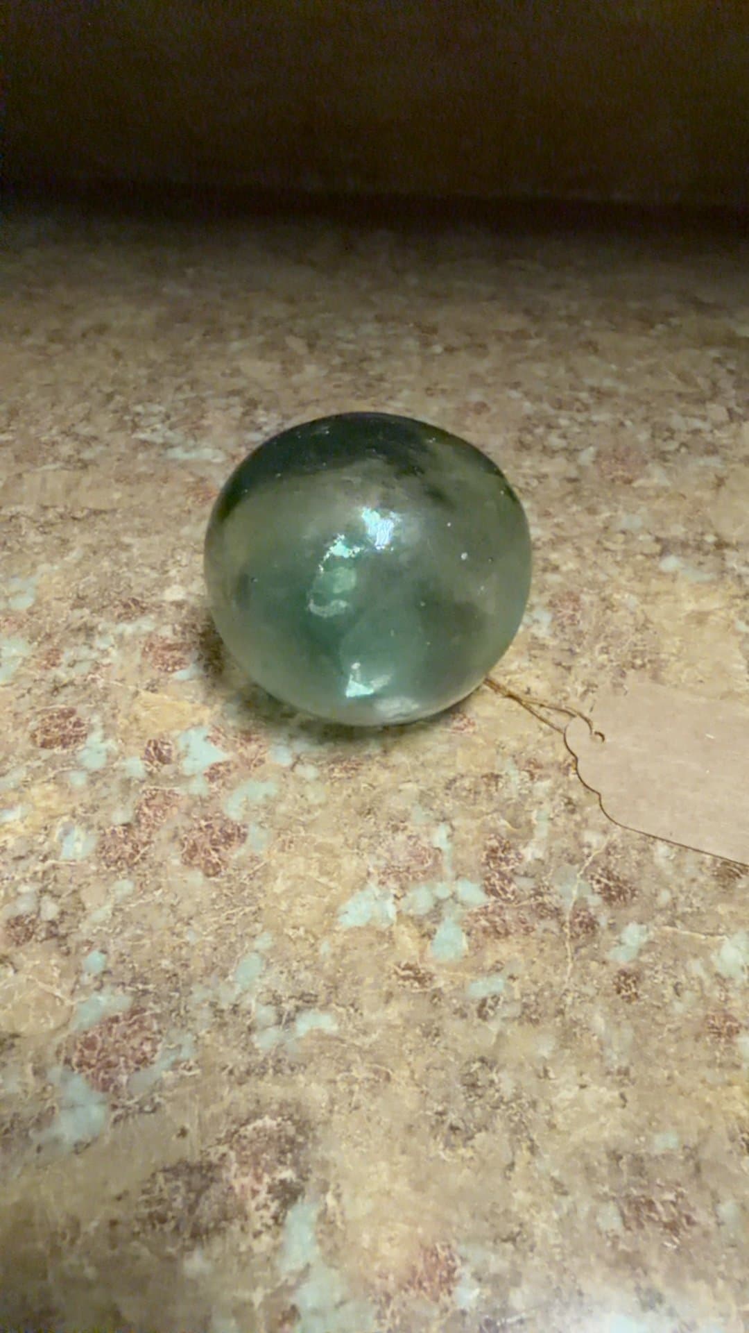 Vintage Glass Fishing Float - Image 1