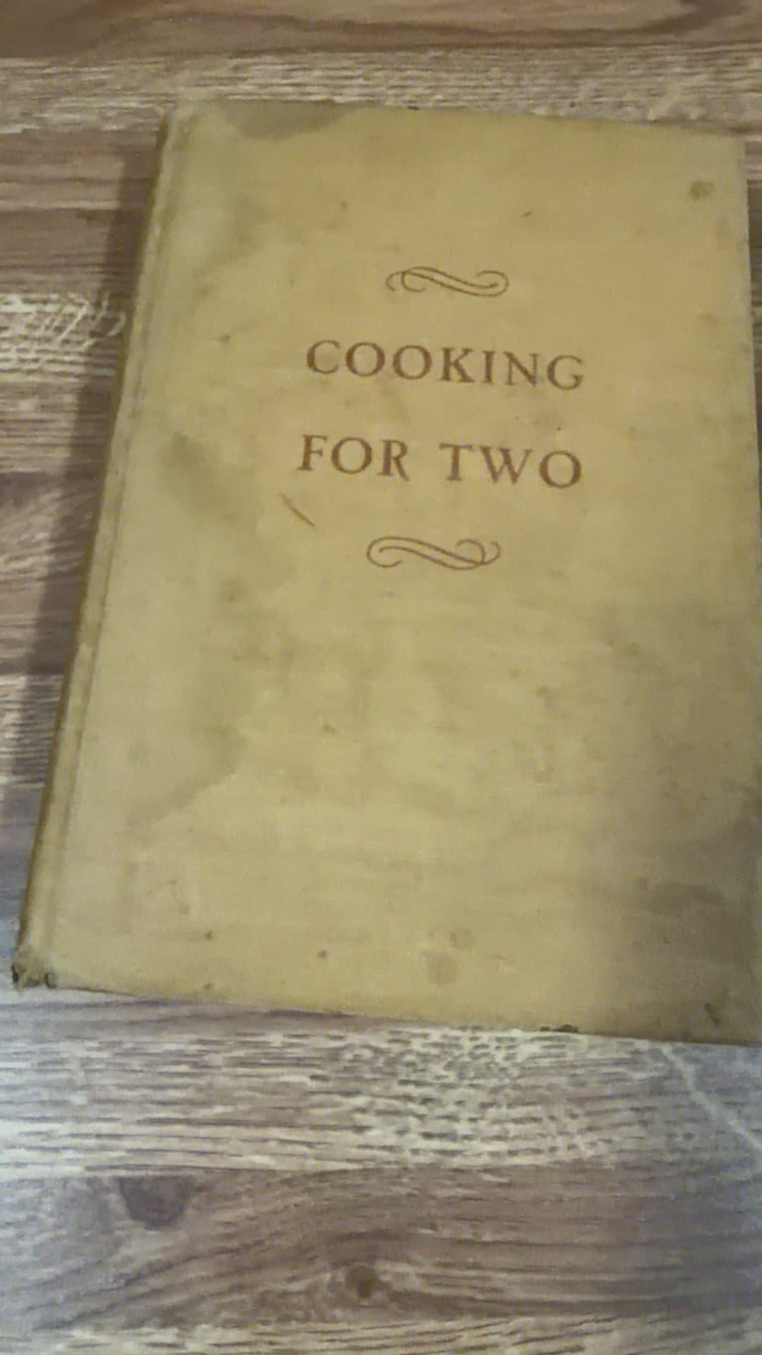 Vintage 'Cooking for Two' Cookbook - Image 1