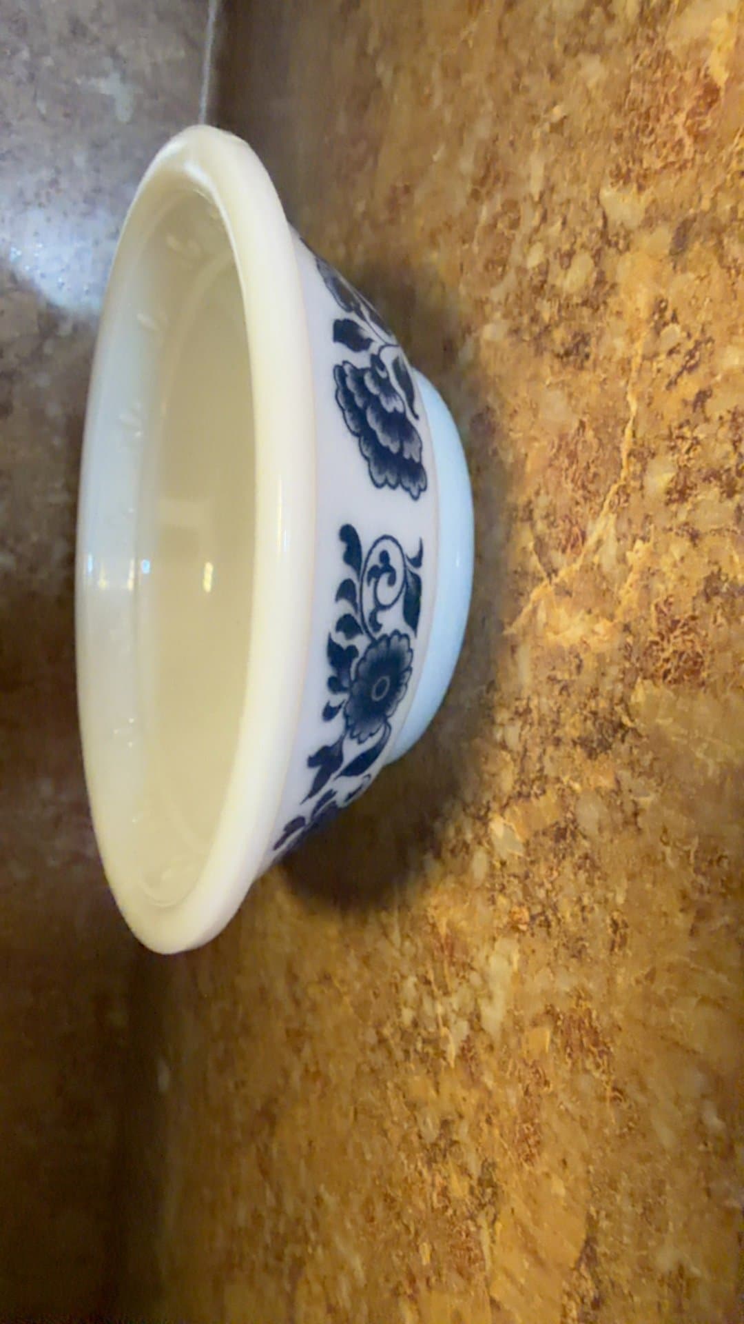 Avon Delft Blue FloralBasin Bowl - Image 1