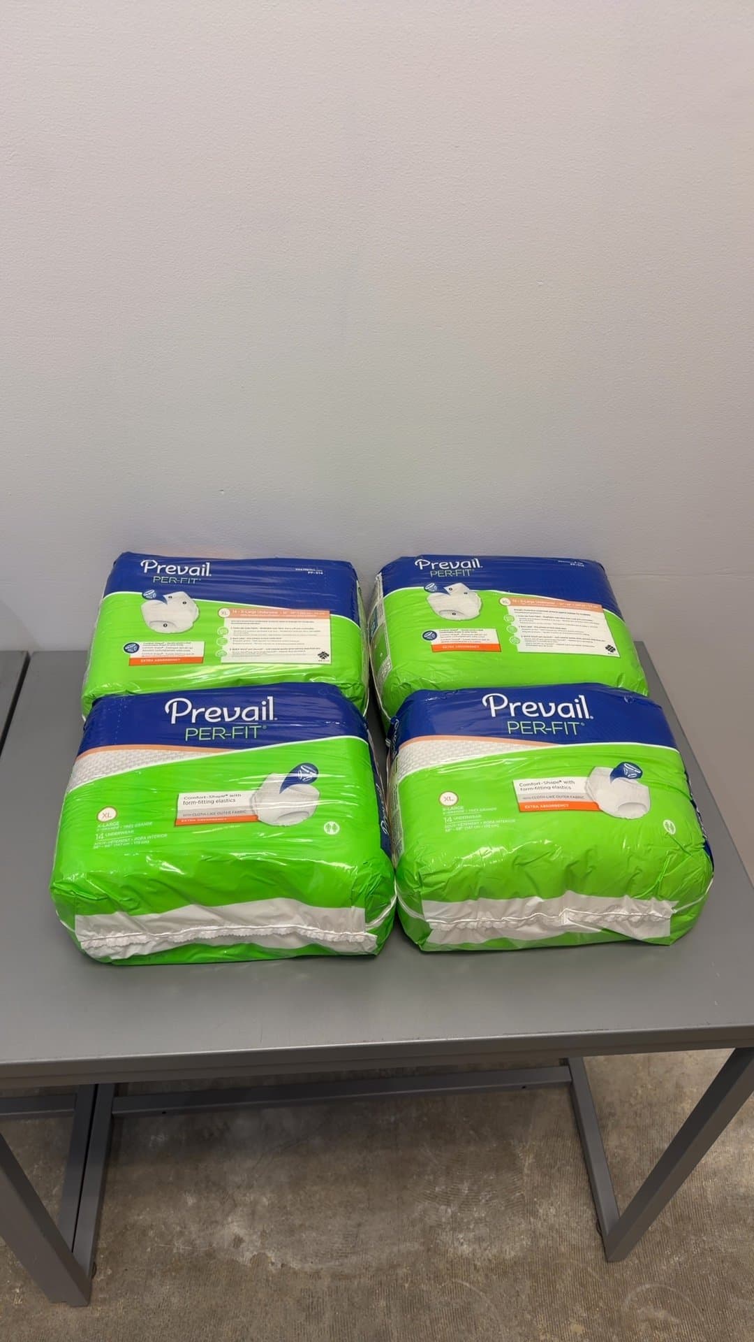Prevail Per-Fit Extra Absorbency Incontinence Underwear Size XL - 4 Packs of 14 - Image 1