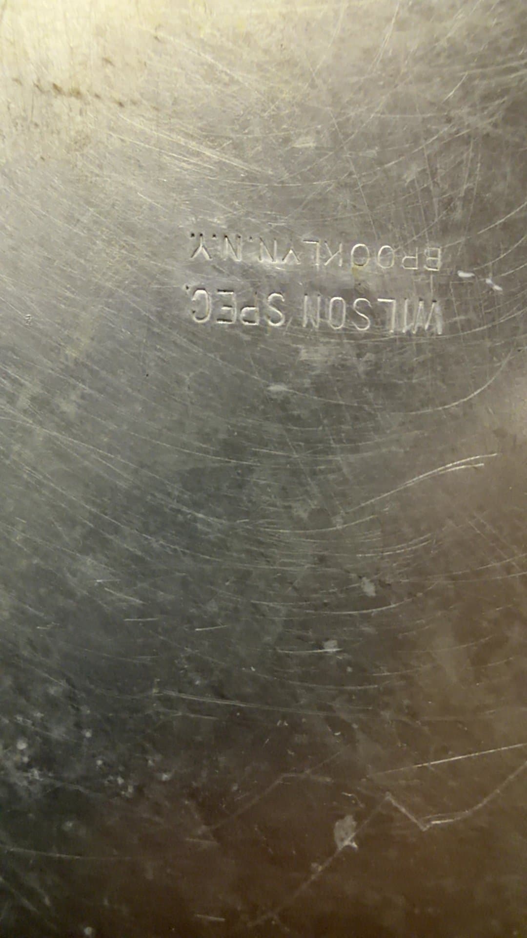 Vintage Wilson Spec Metal Tray - Image 1