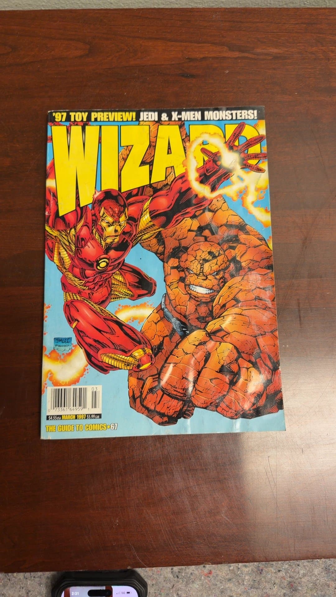 Wizard Magazine March 1997 Issue #67 - Image 1