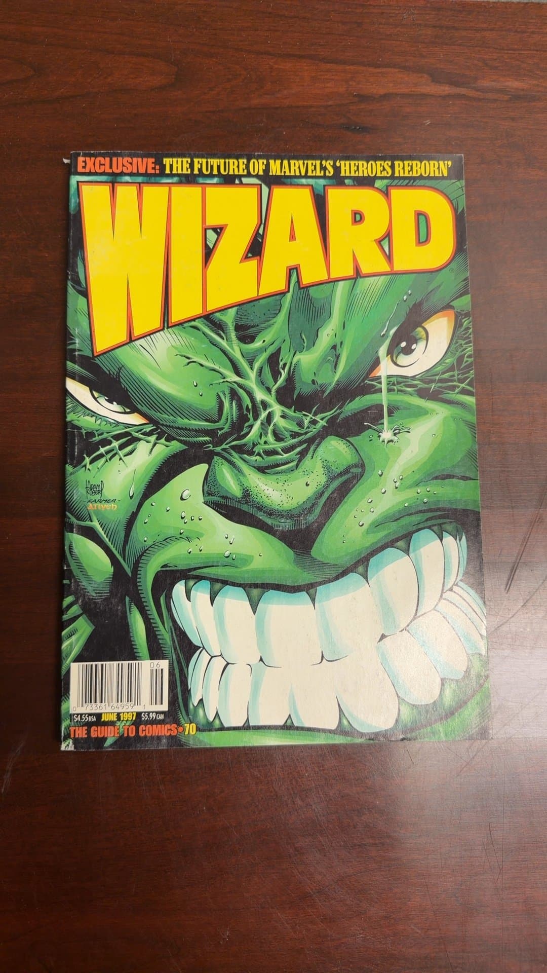 Wizard Magazine Issue 70 - June 1997 - Image 1