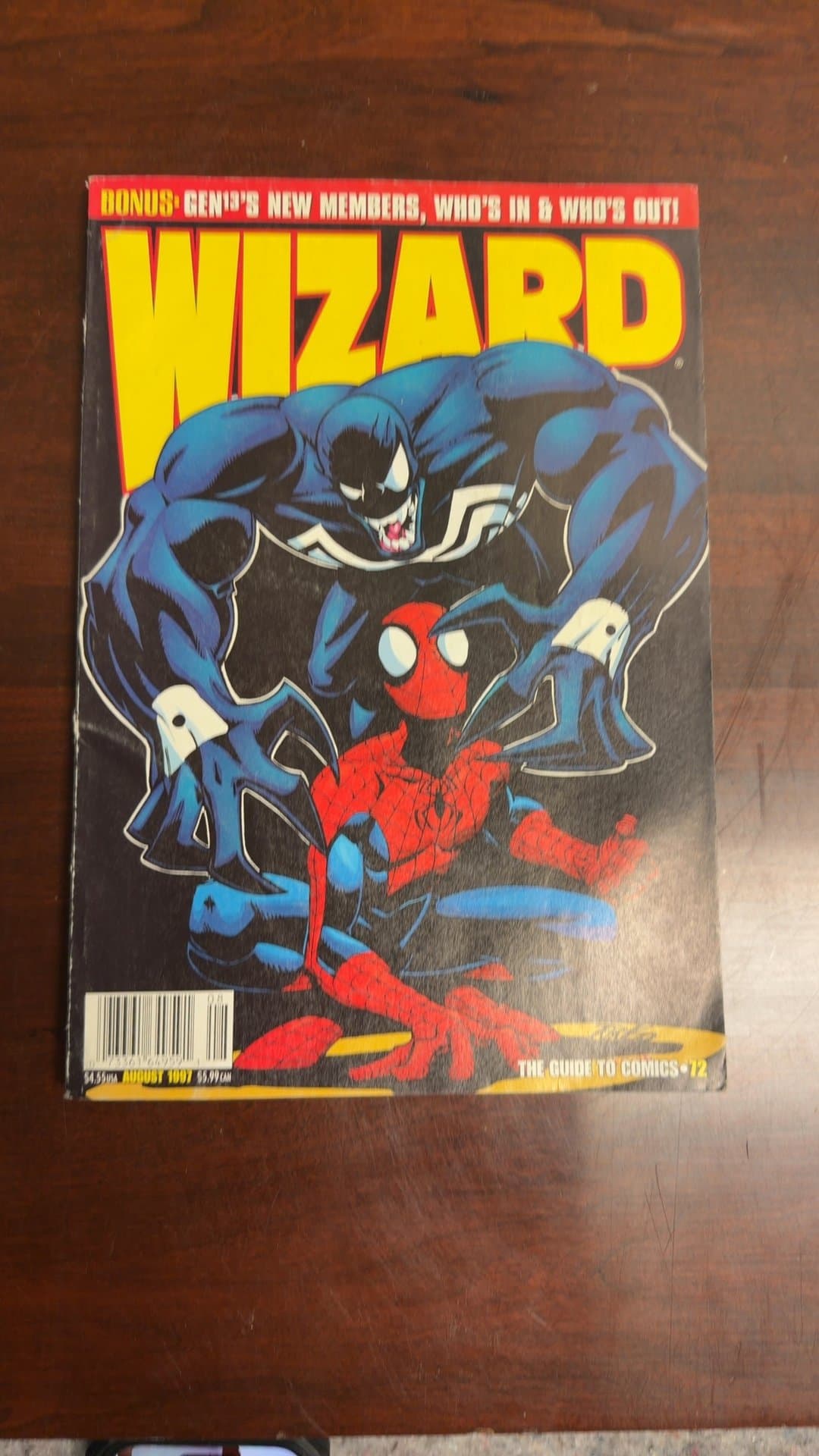 Wizard Magazine Issue #72 August 1997 - Image 1
