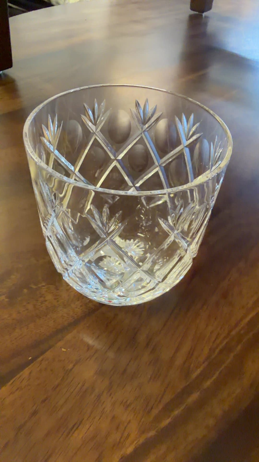 Whitefriars Garland Cut Crystal Tumbler - Image 1