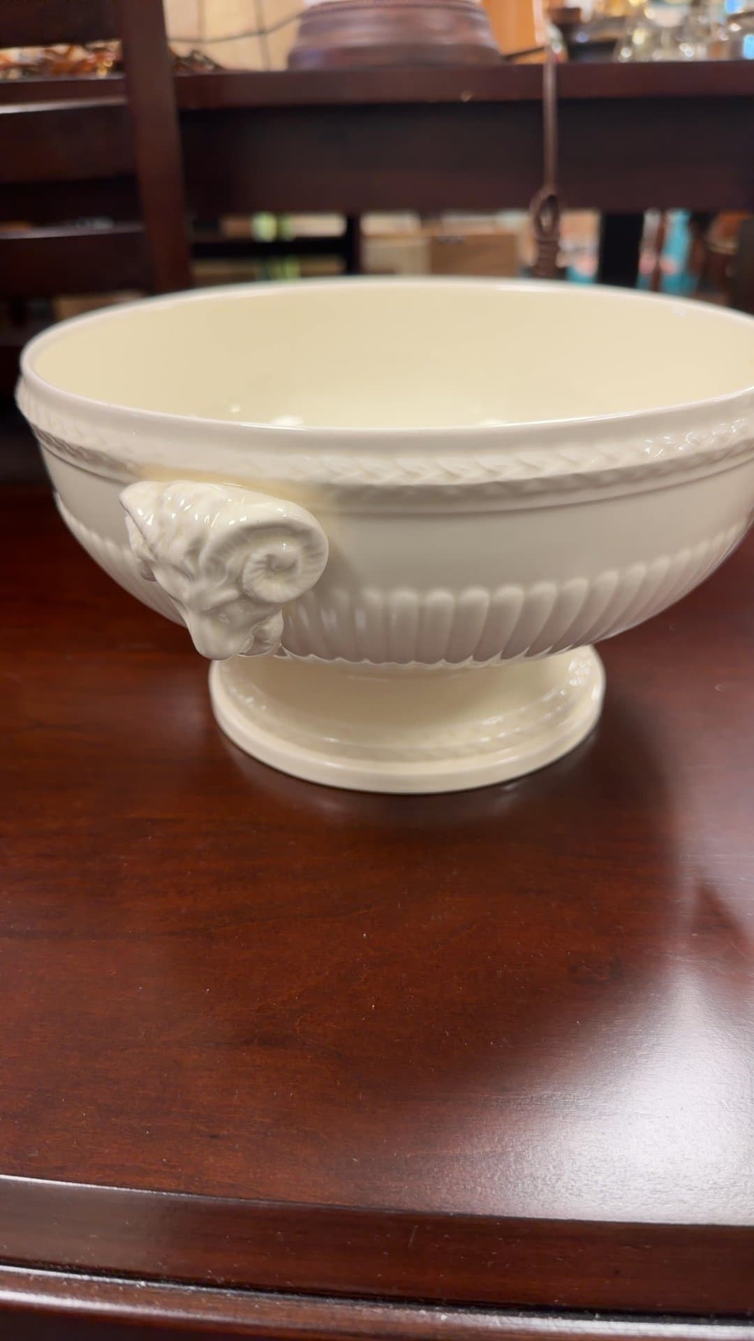 Wedgwood Edme Footed Serving Bowl - Image 1