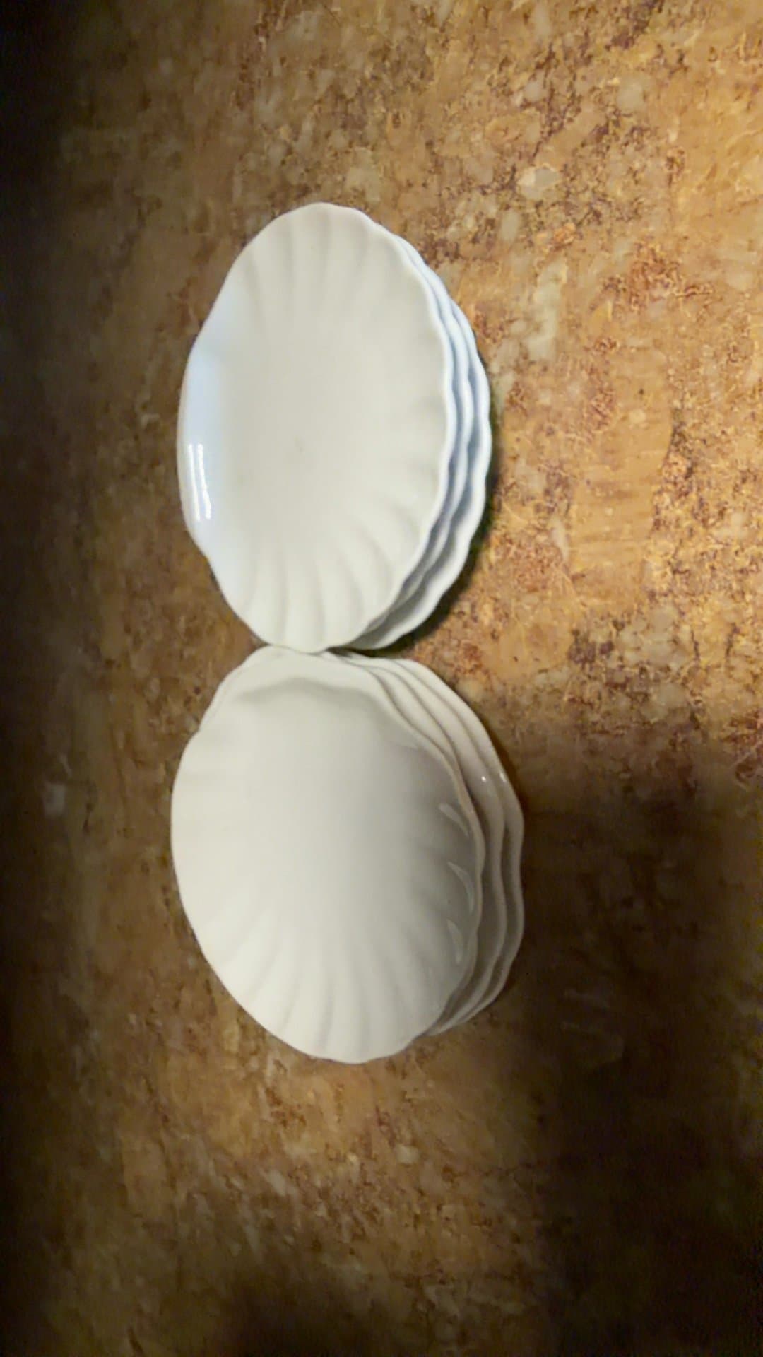 Set of 7 miniature Cachivaches butter pat plates - Image 1