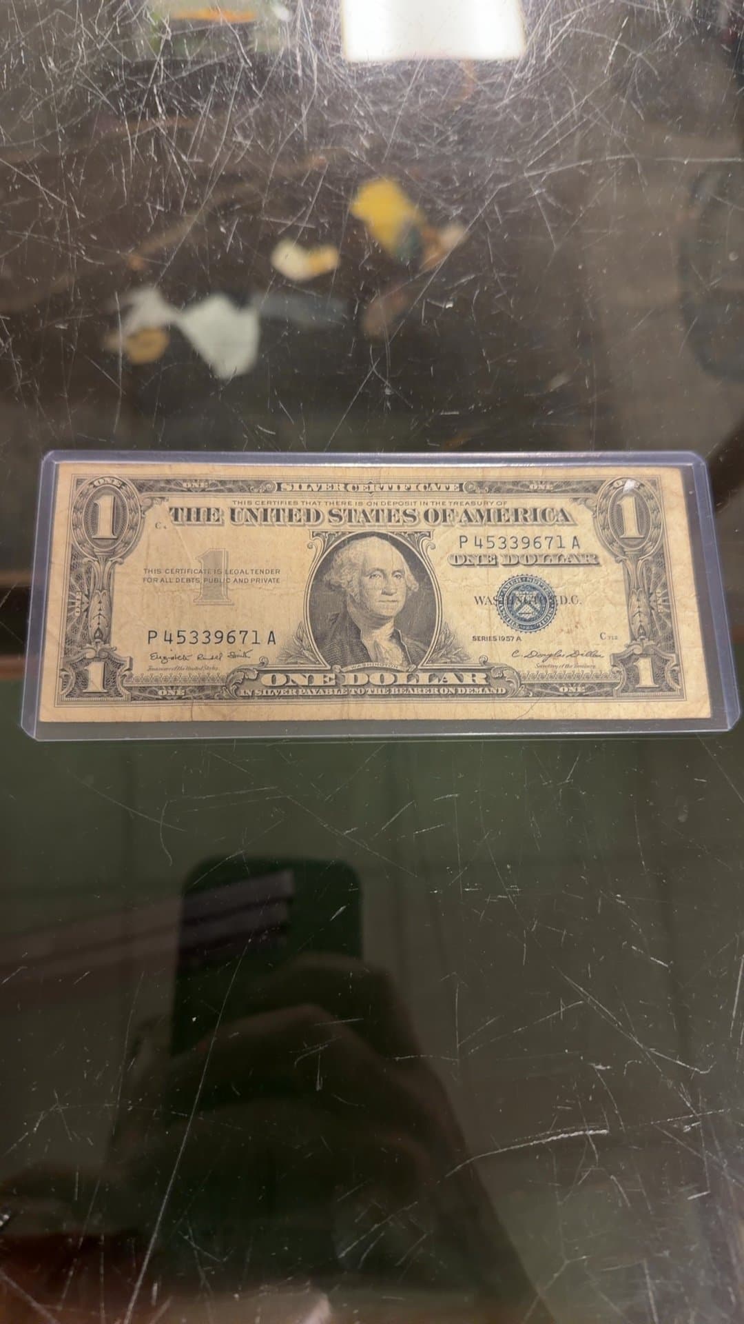 1957A One Dollar Silver Certificate - Image 1