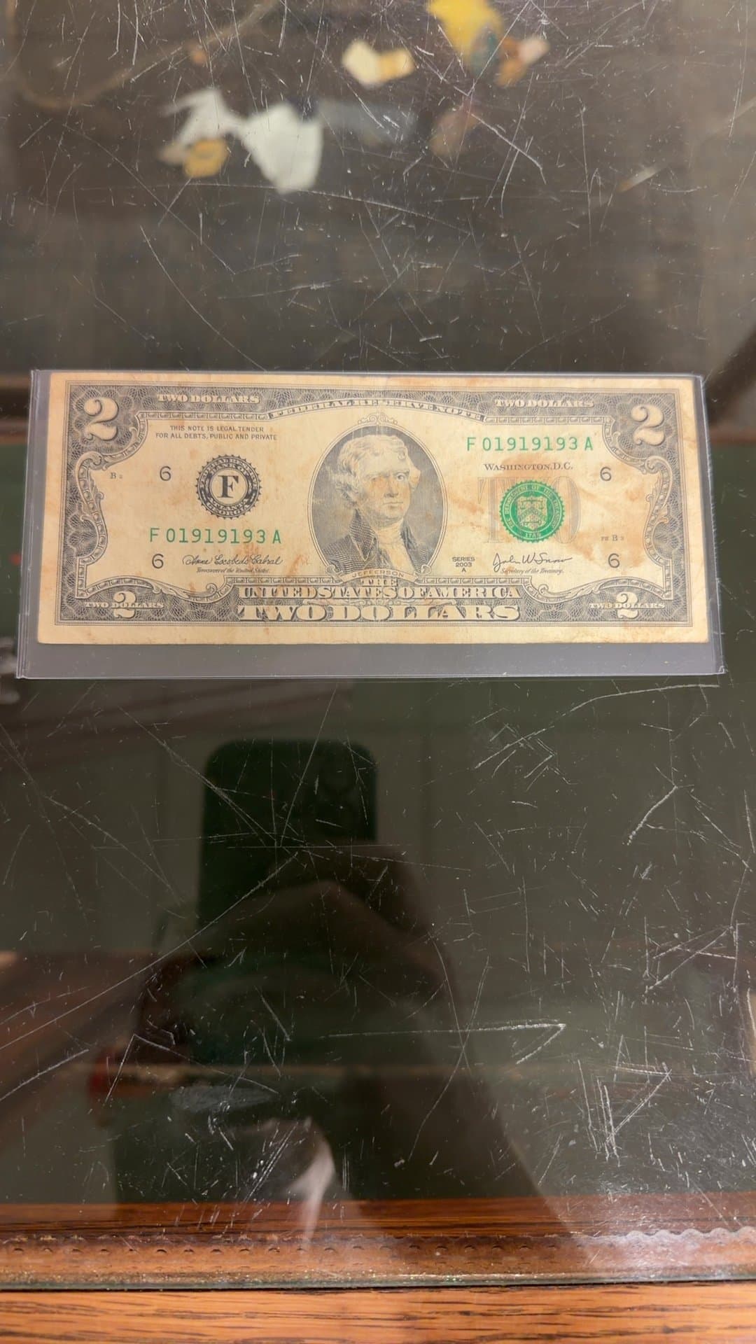 1976 Series $2 Federal Reserve Note - Image 1