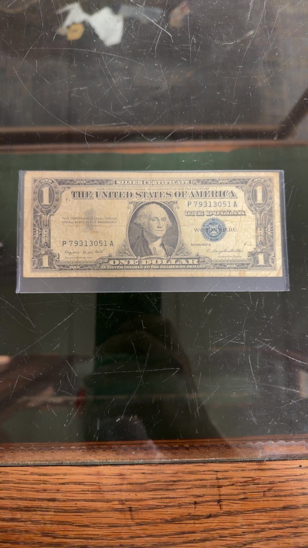 1957 Series A One Dollar Silver Certificate - Image 1