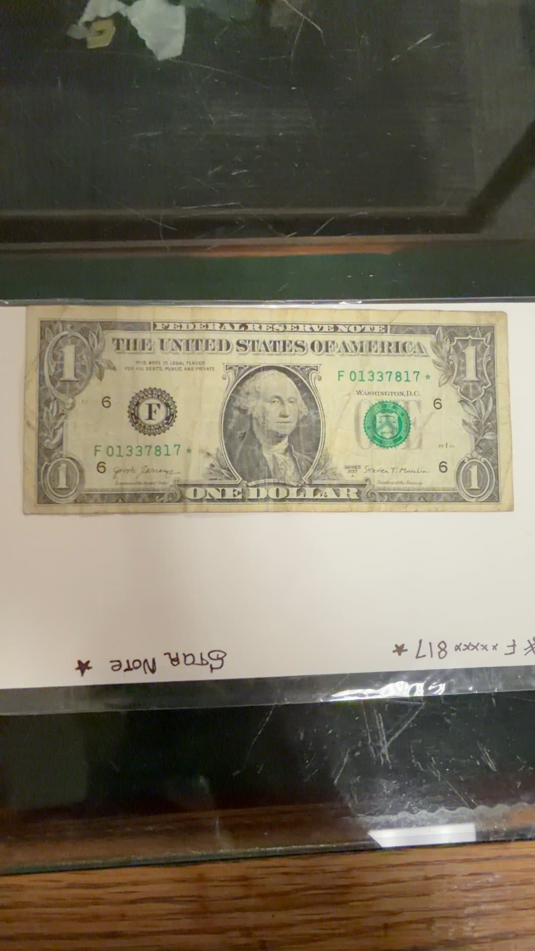 2013 Series $1 Star Note - Image 1