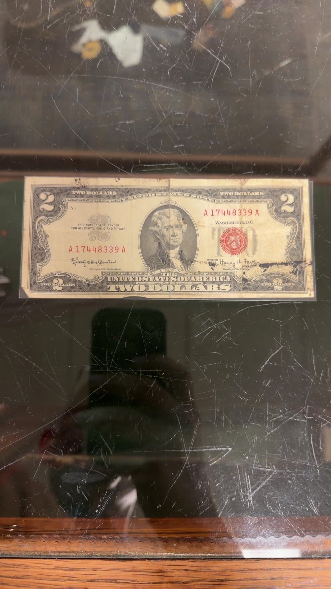 United States Two-Dollar Bill, Series 1953 - Image 1
