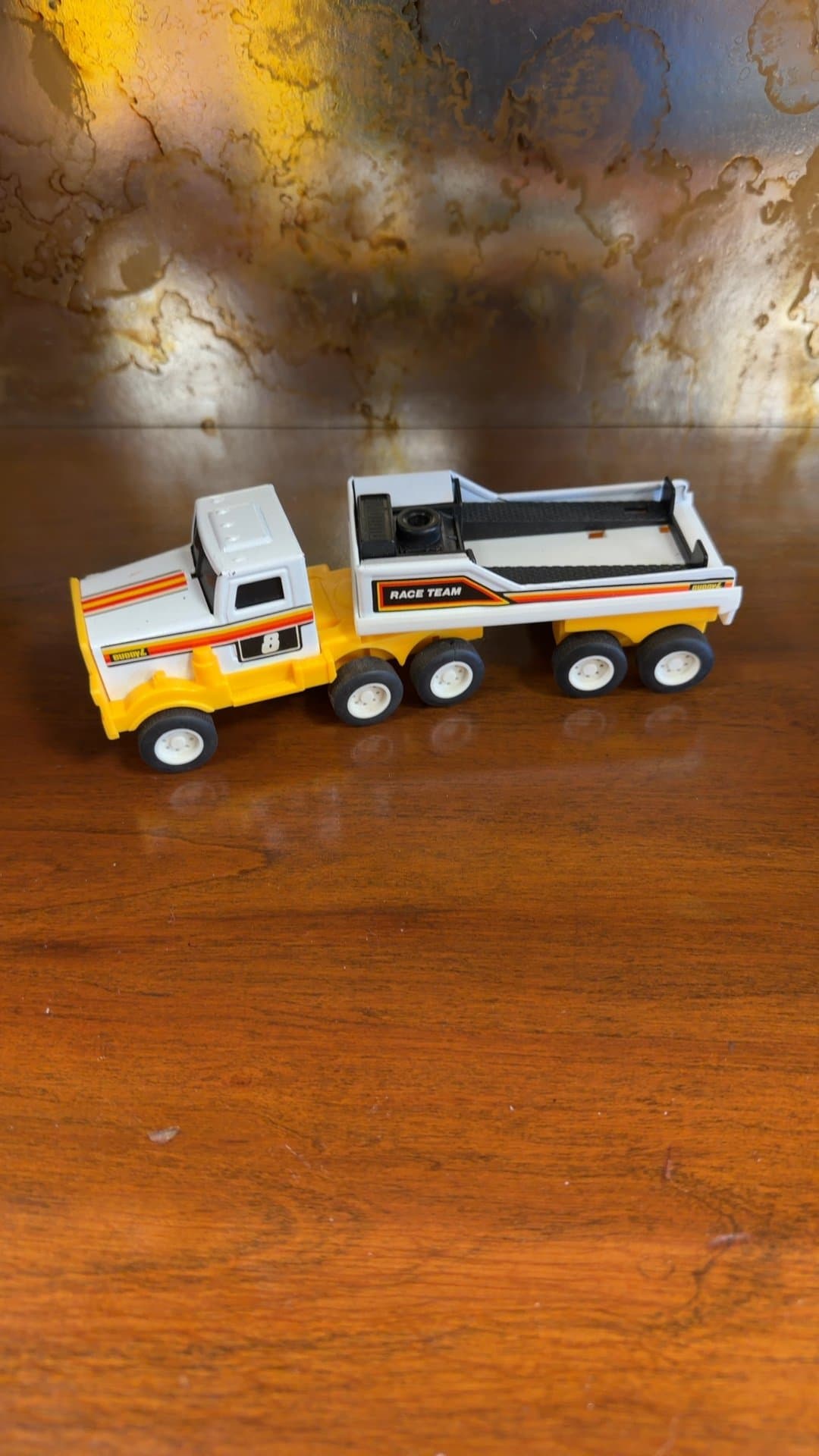 Vintage Buddy L Race Team Toy Truck - Image 1