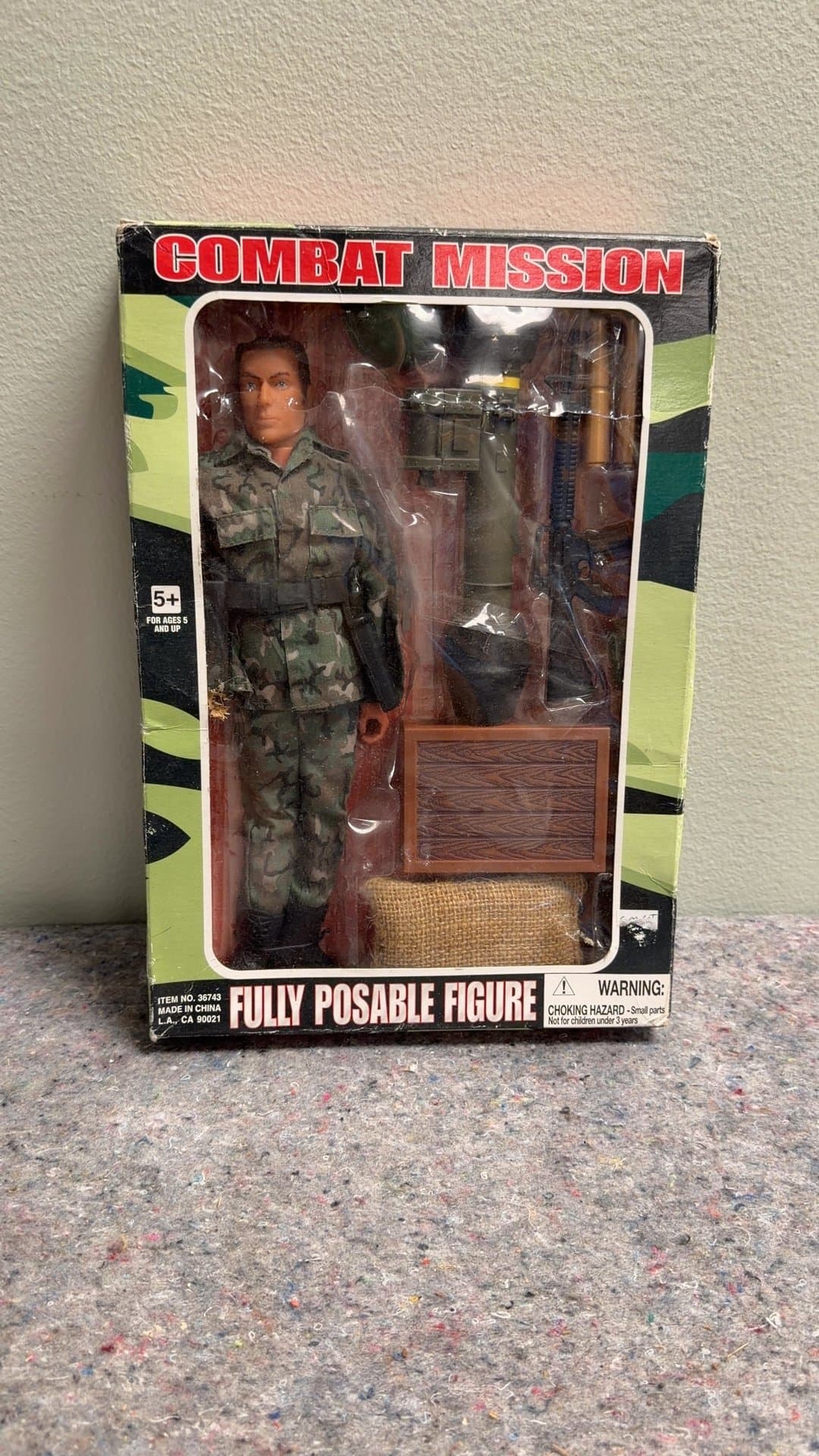 Combat Mission Fully Posable Action Figure - Image 1