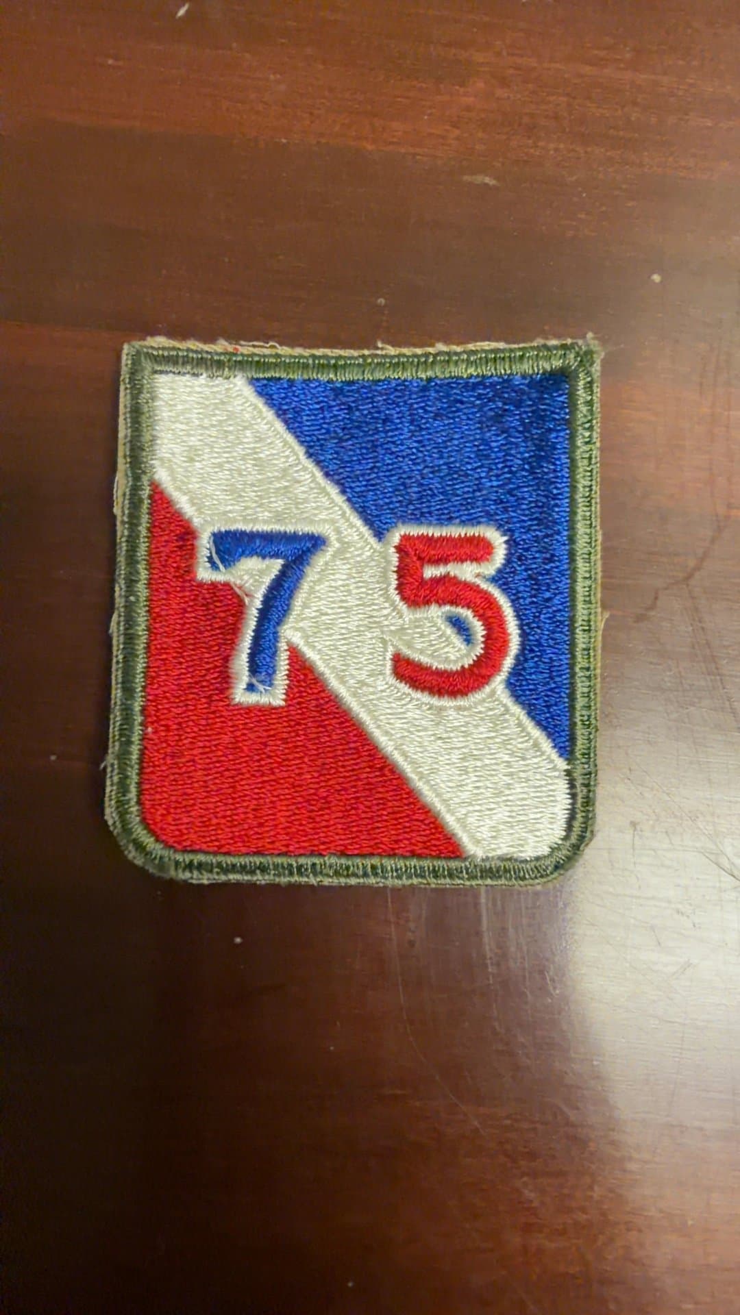 75th Infantry Division Patch - Image 1