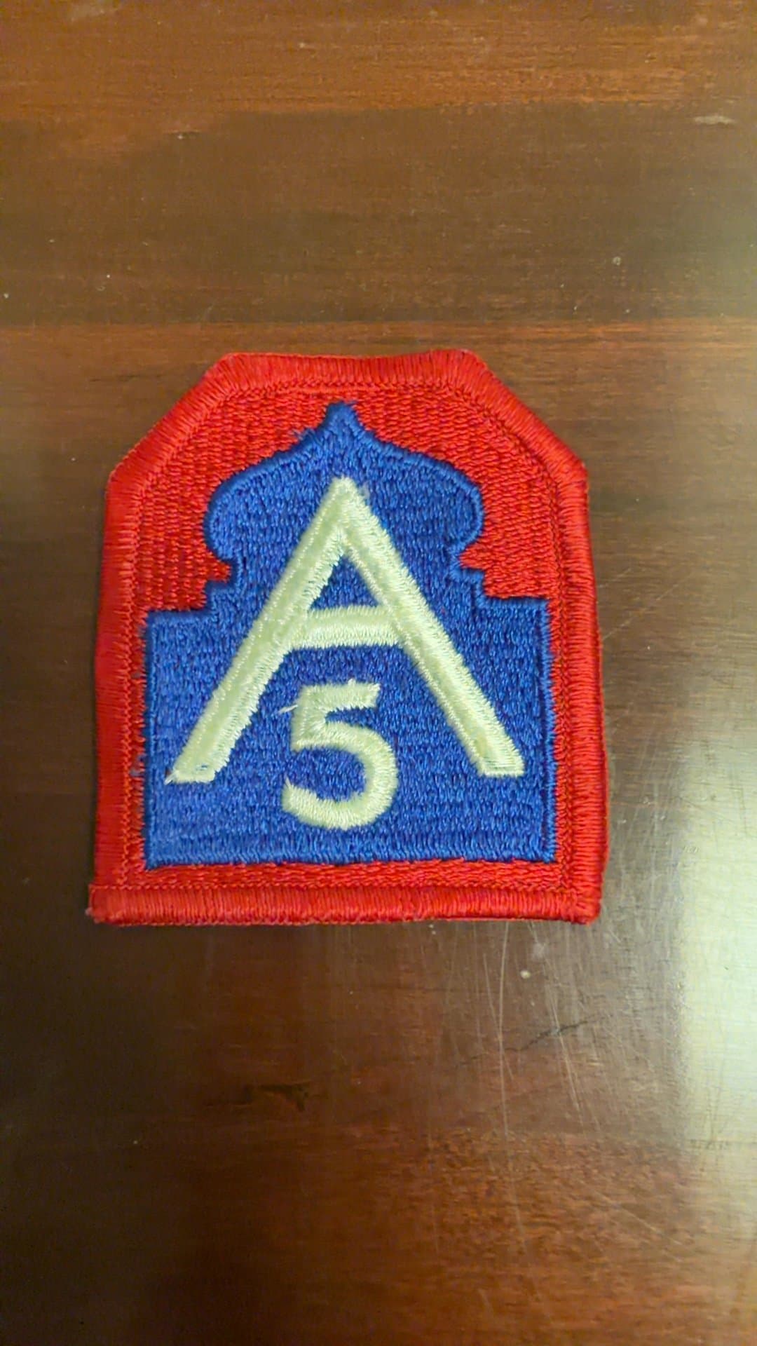 Military Patch with 'A5' Insignia - Image 1