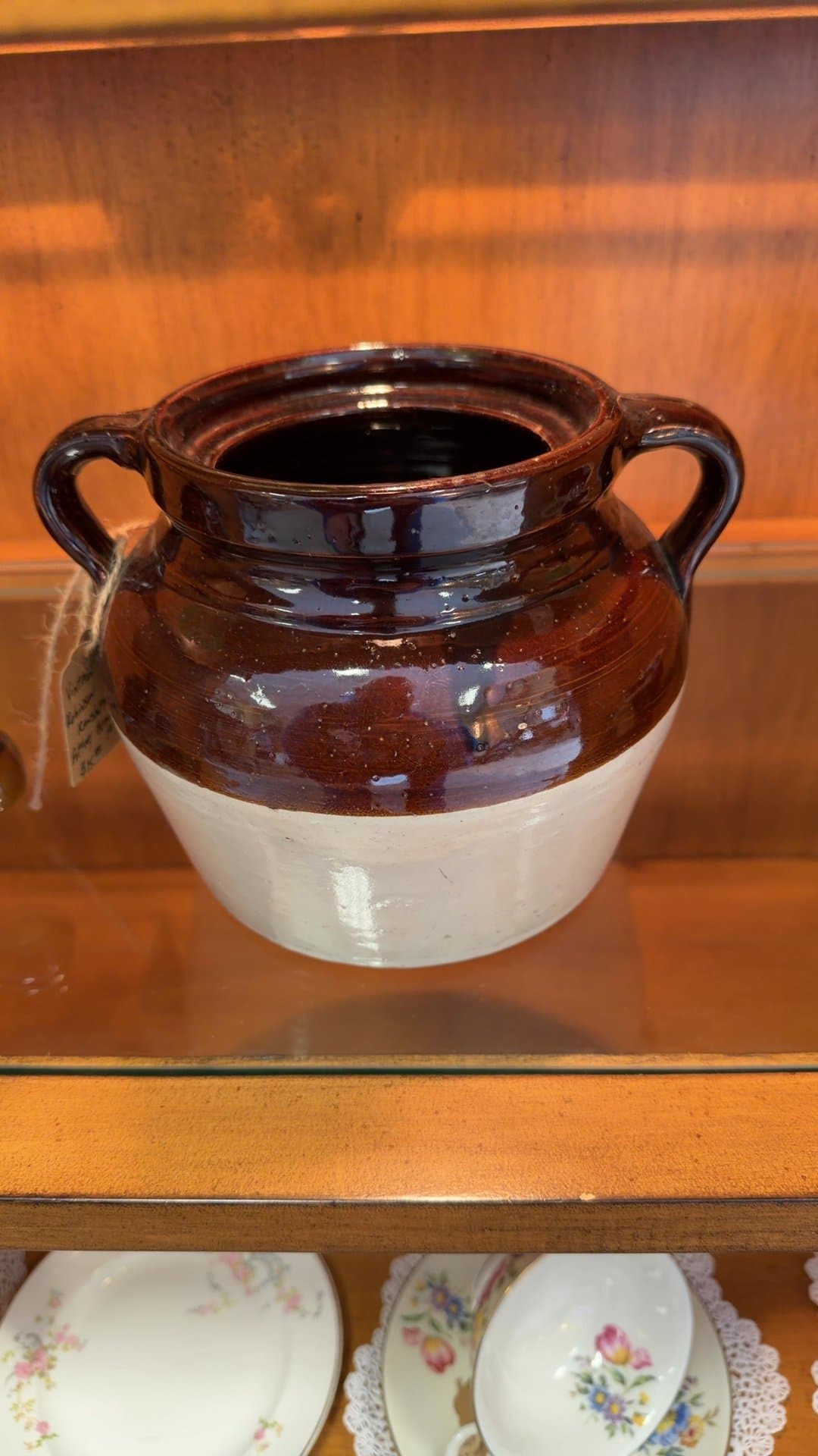 Vintage Robinson Ransbottom Pottery Bean Pot - Image 1