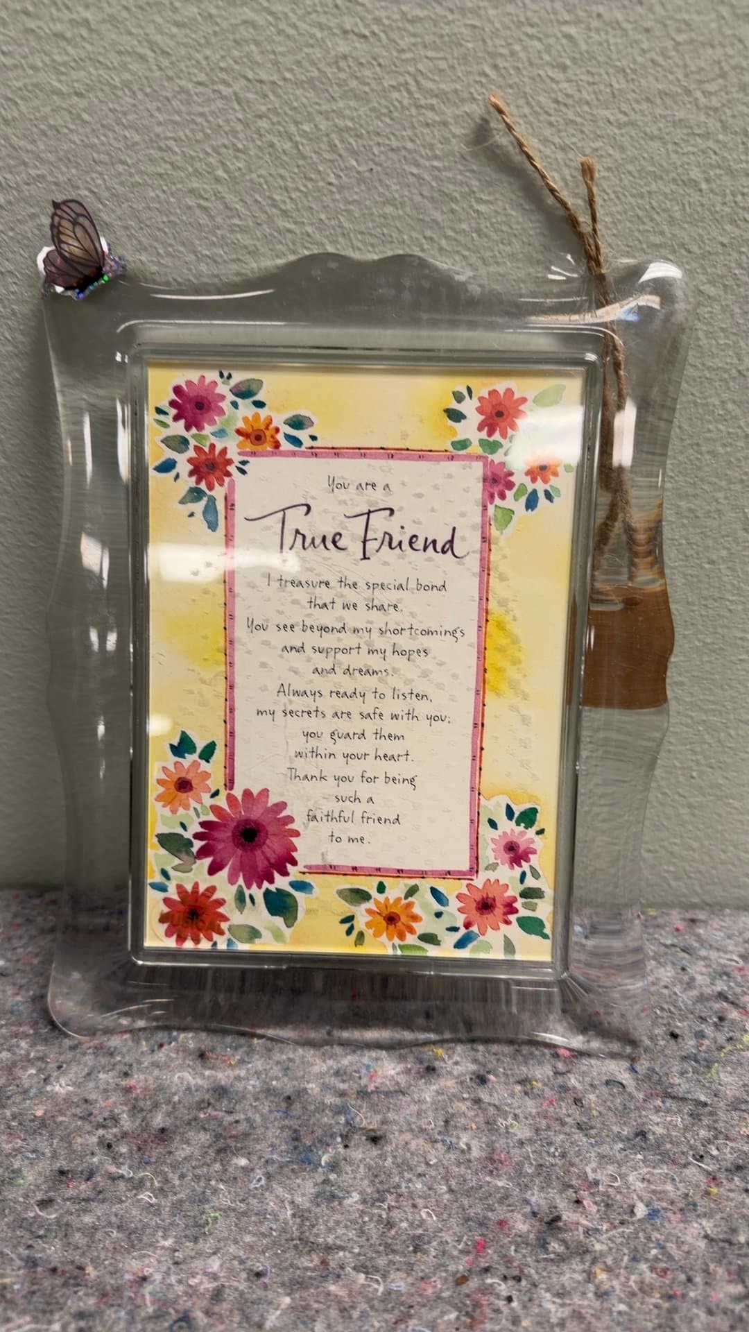 True Friend Musical Picture Frame - Image 1