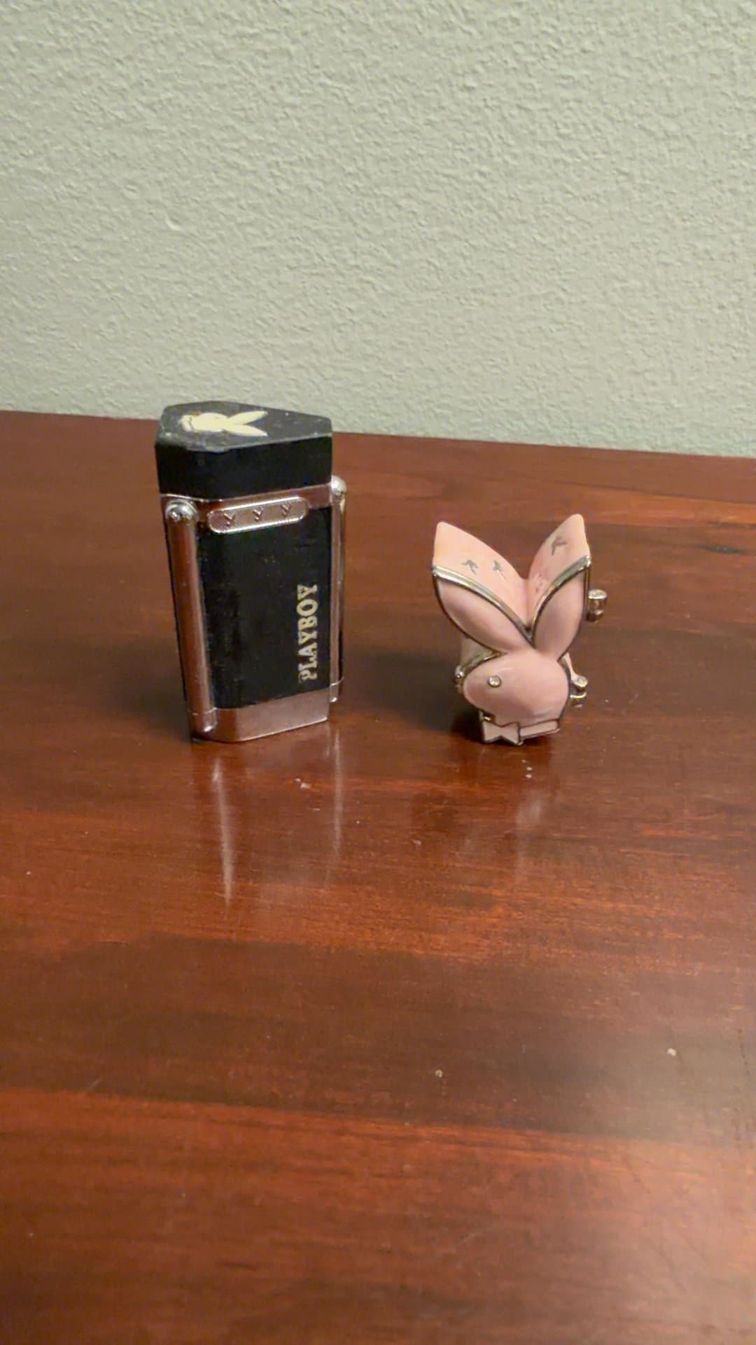 Playboy Lighter and Bunny Figurine Set - Image 1