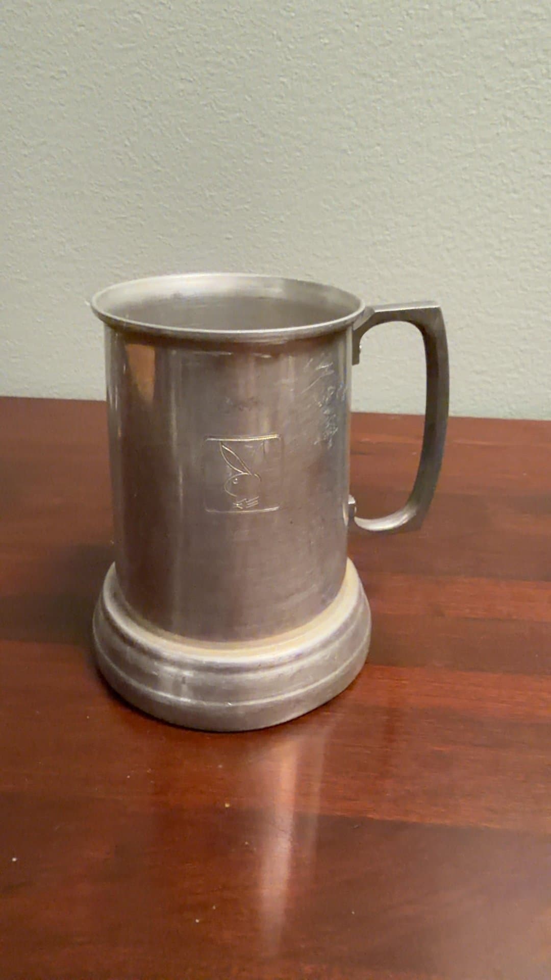 Vintage Playboy Metal Mug - Image 1