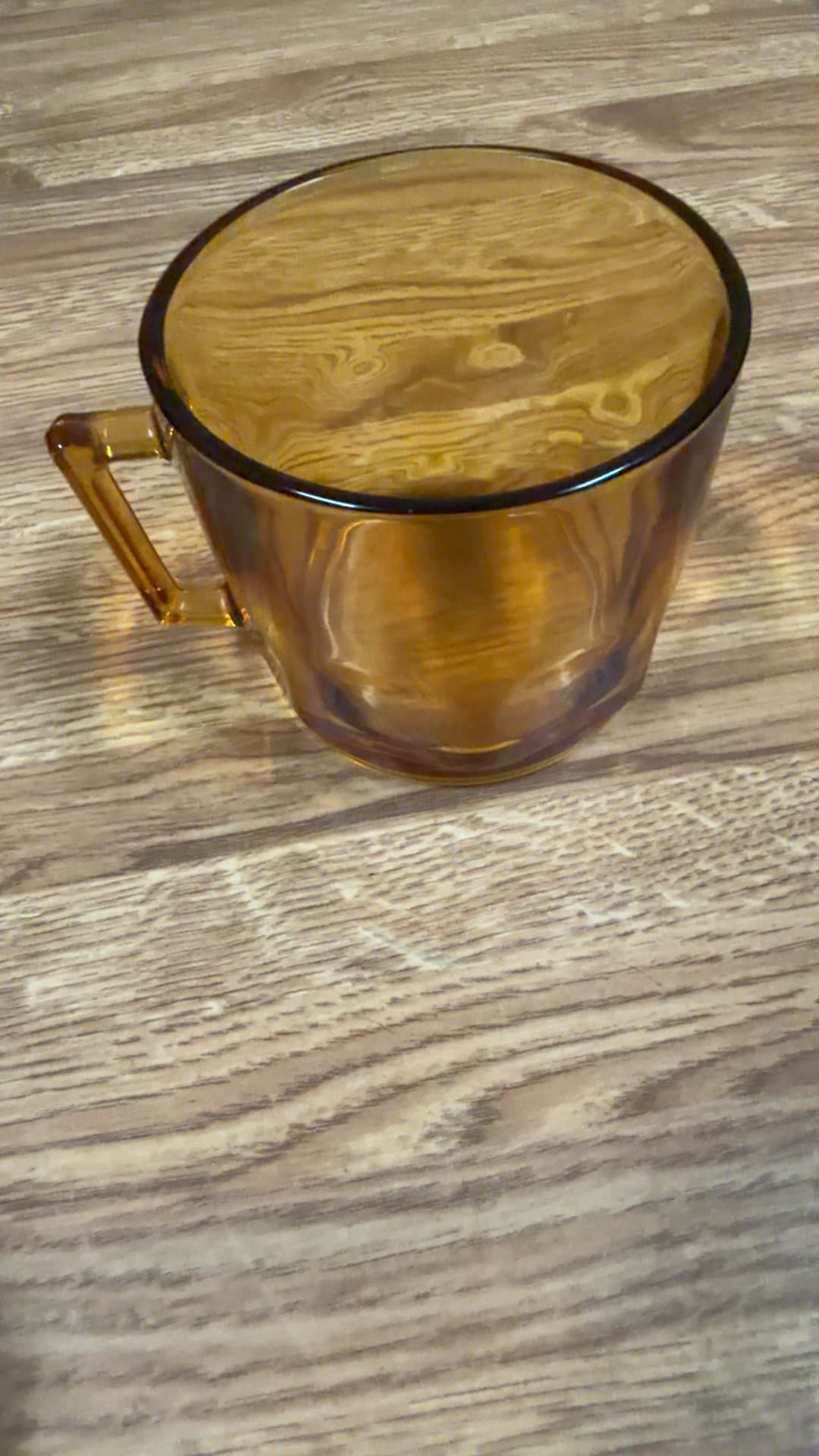 Amber Glass Mug - Image 1