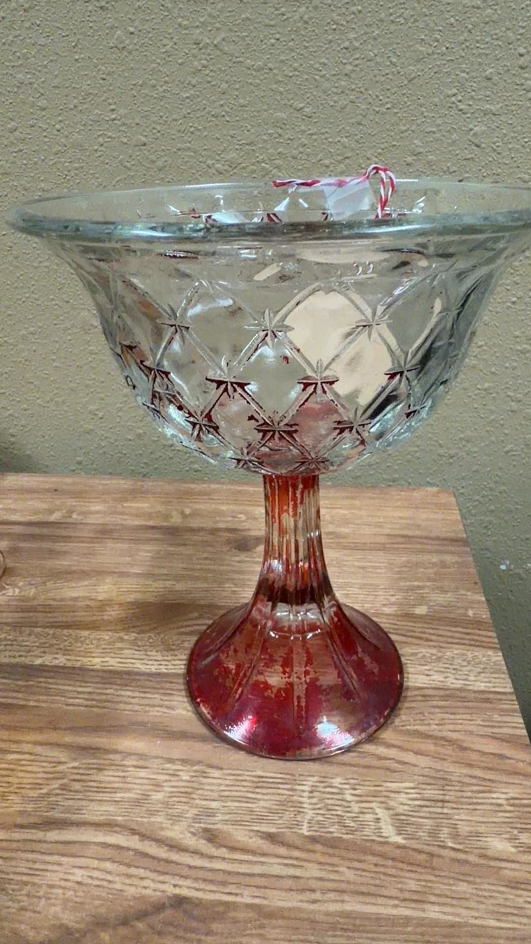 Ruby Band pedestal bowl - Image 1