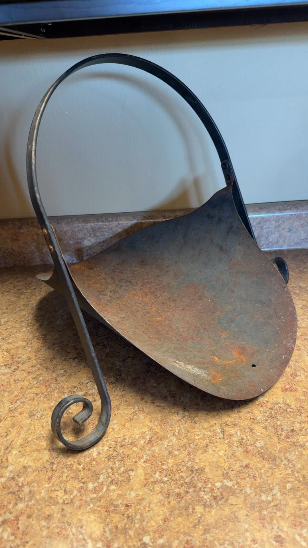 Vintage Metal Coal Scuttle - Image 1