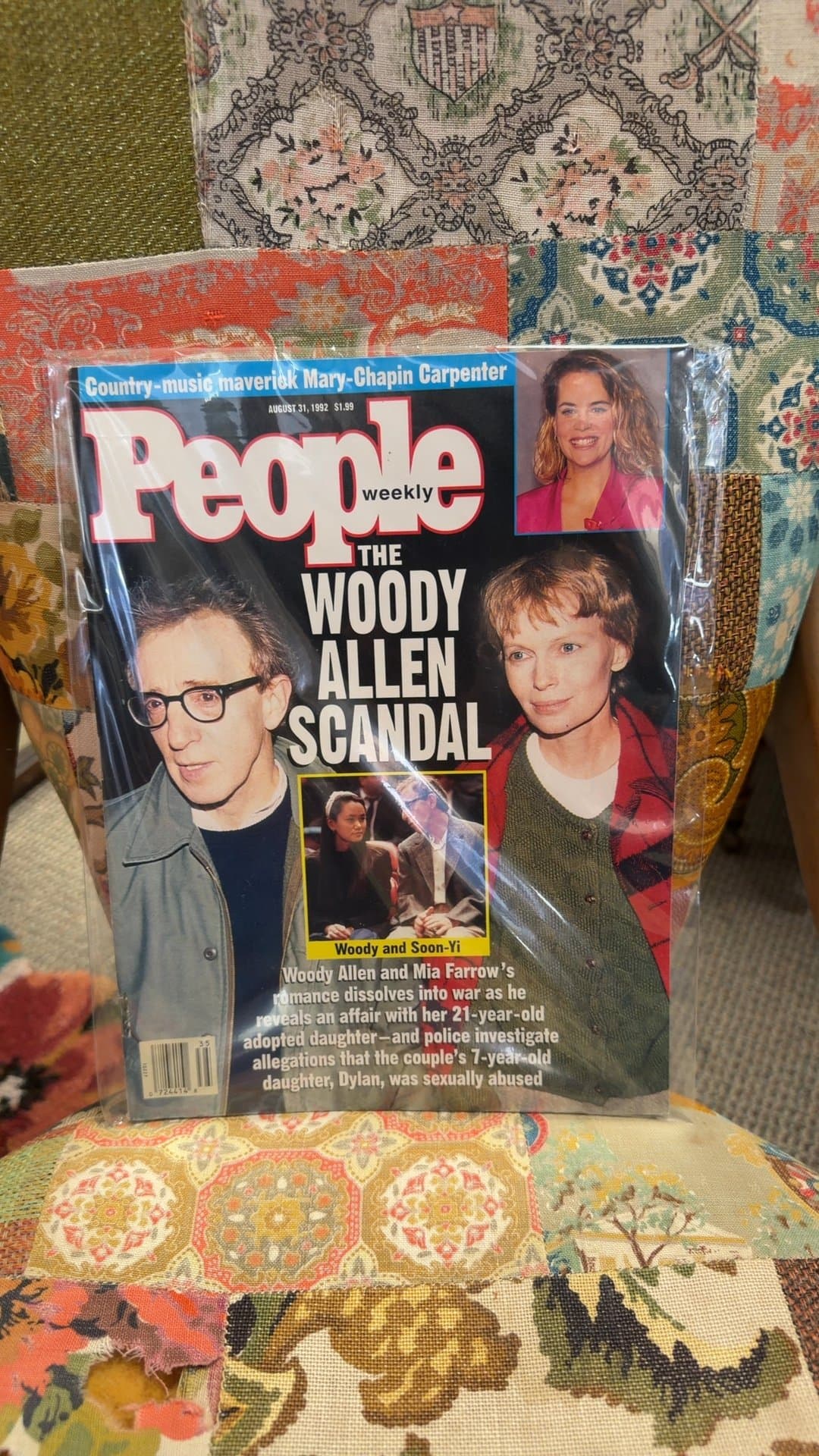 People Weekly Magazine - August 31, 1992 - Woody Allen Scandal - Image 1