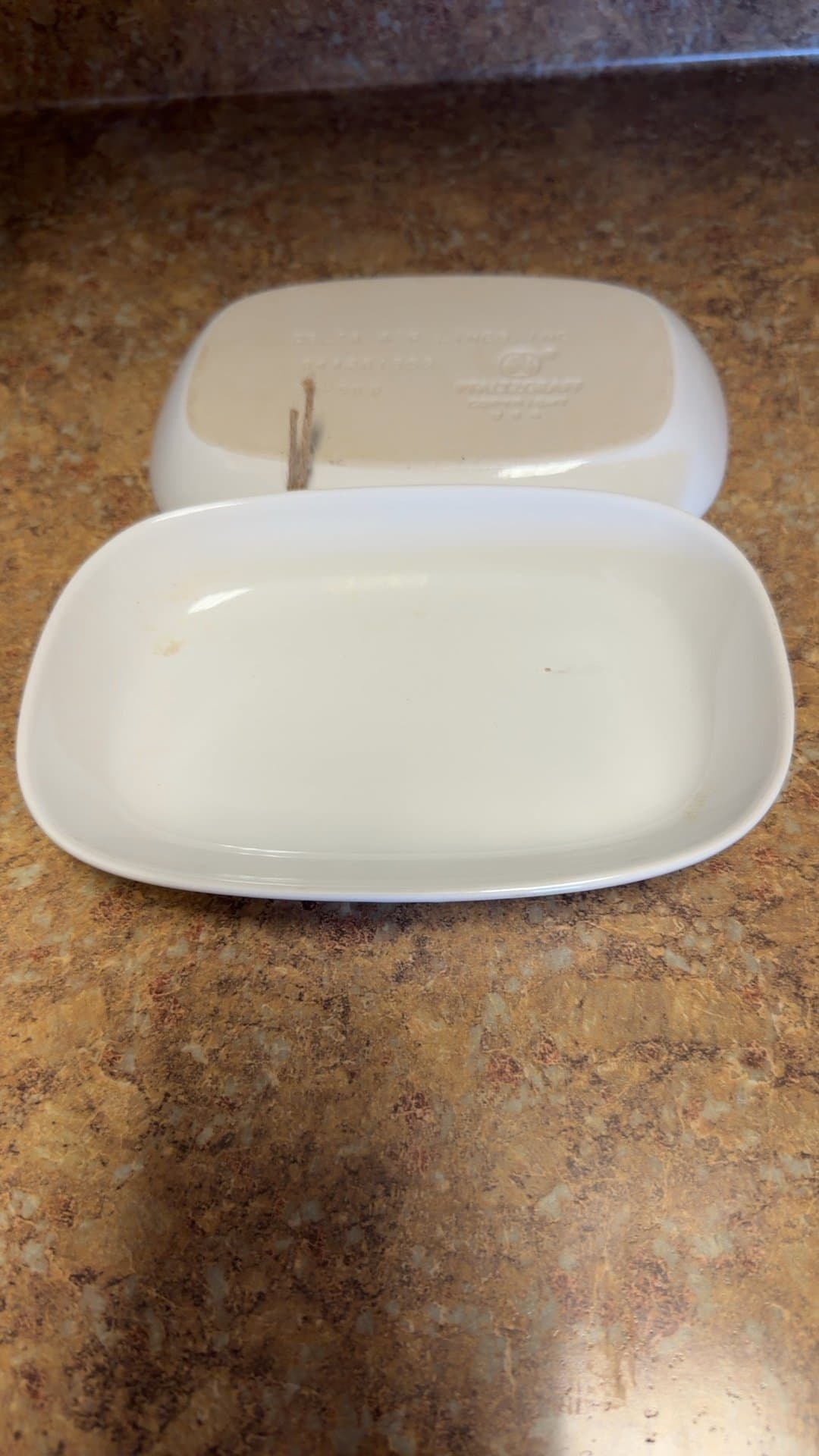 2- "Delta Air Lines inflight first class" service Pfaltzgraff stoneware dishes - Image 1