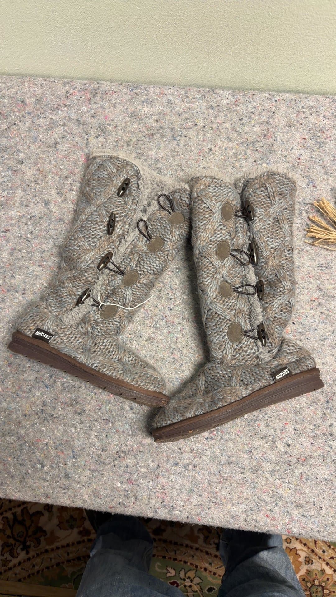 Muk Luks Women's Knit Boots - Image 1