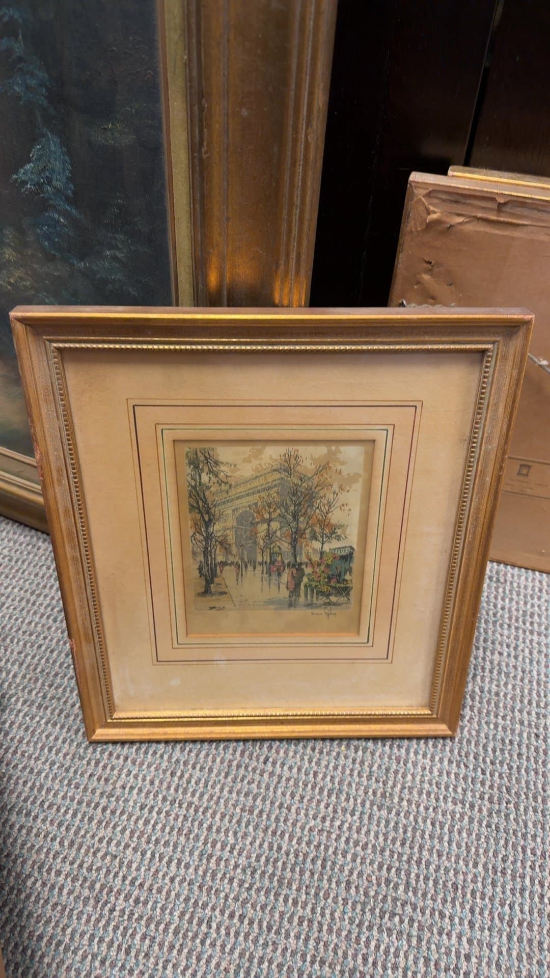 Arc de Triomphe Print by Hans Figura