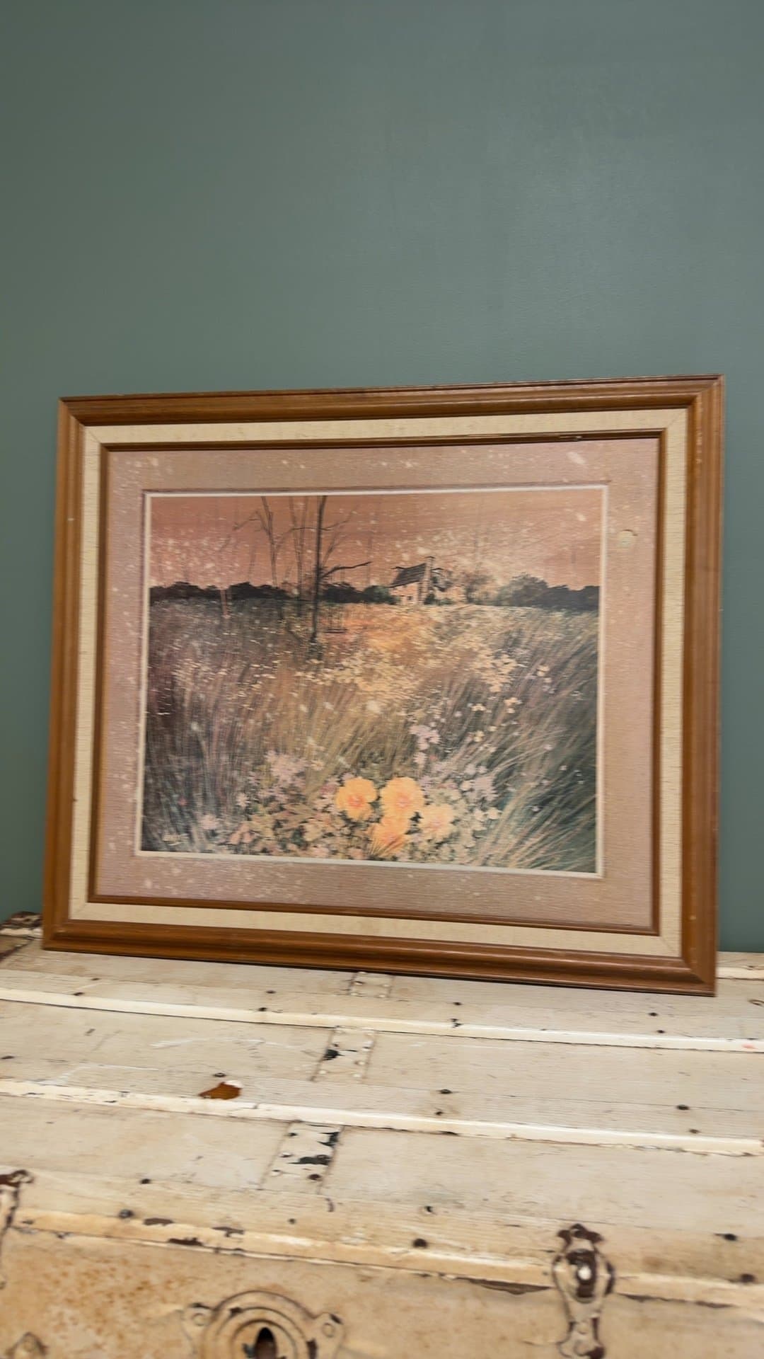 Framed Landscape Painting by Jenkins - Image 1
