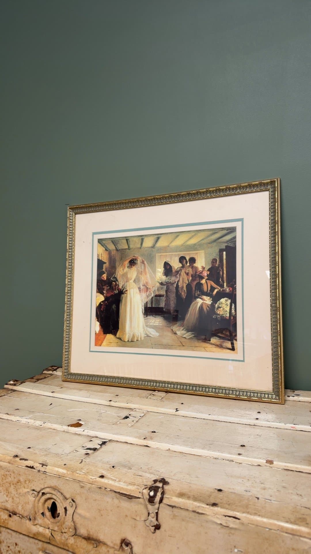 Framed Print of 'The Wedding Morning' by John A. Bacon - Image 1