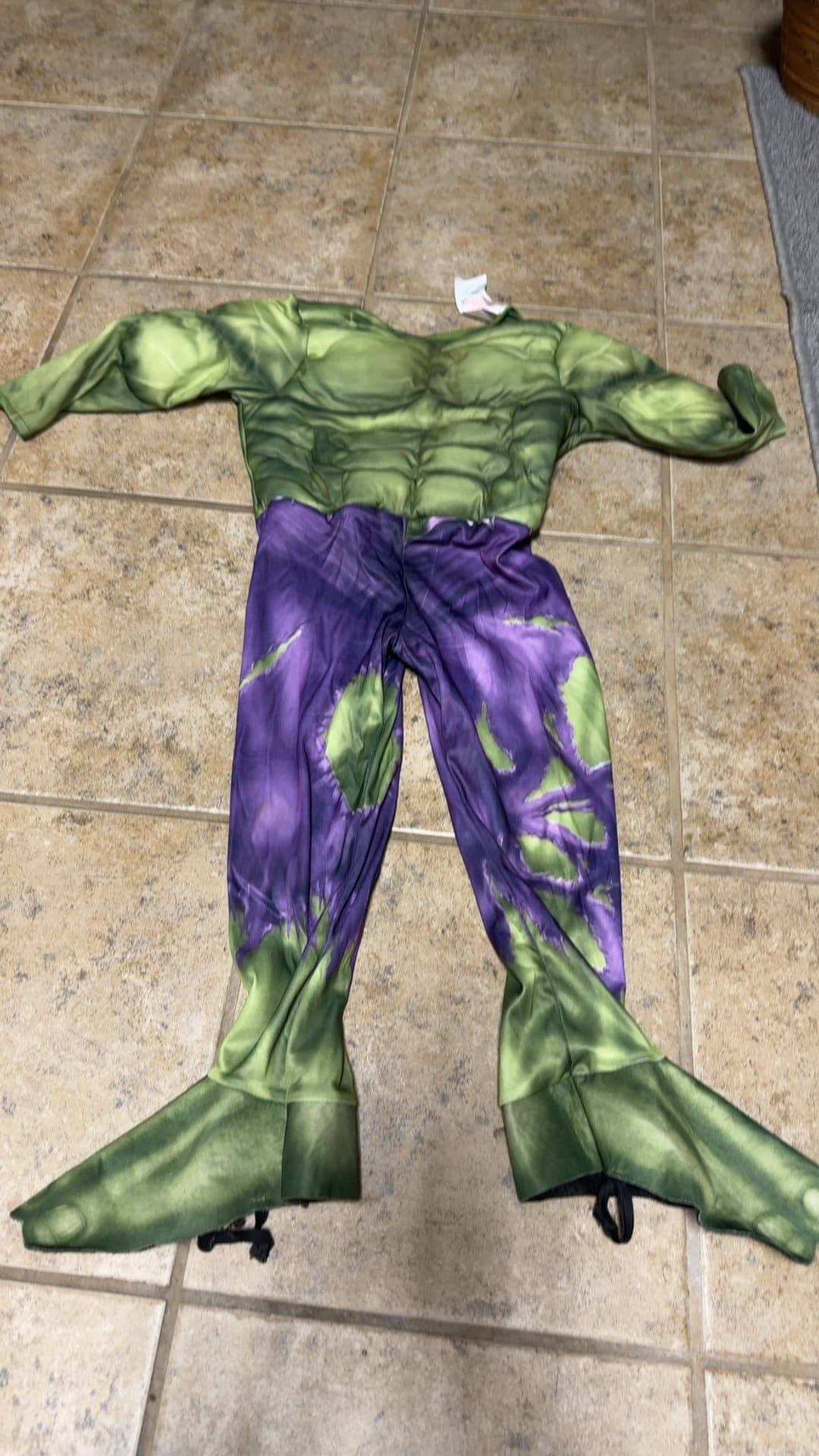 Rubie's Marvel Super Hero Adventures Toddler Hulk Muscle Costume - Image 1