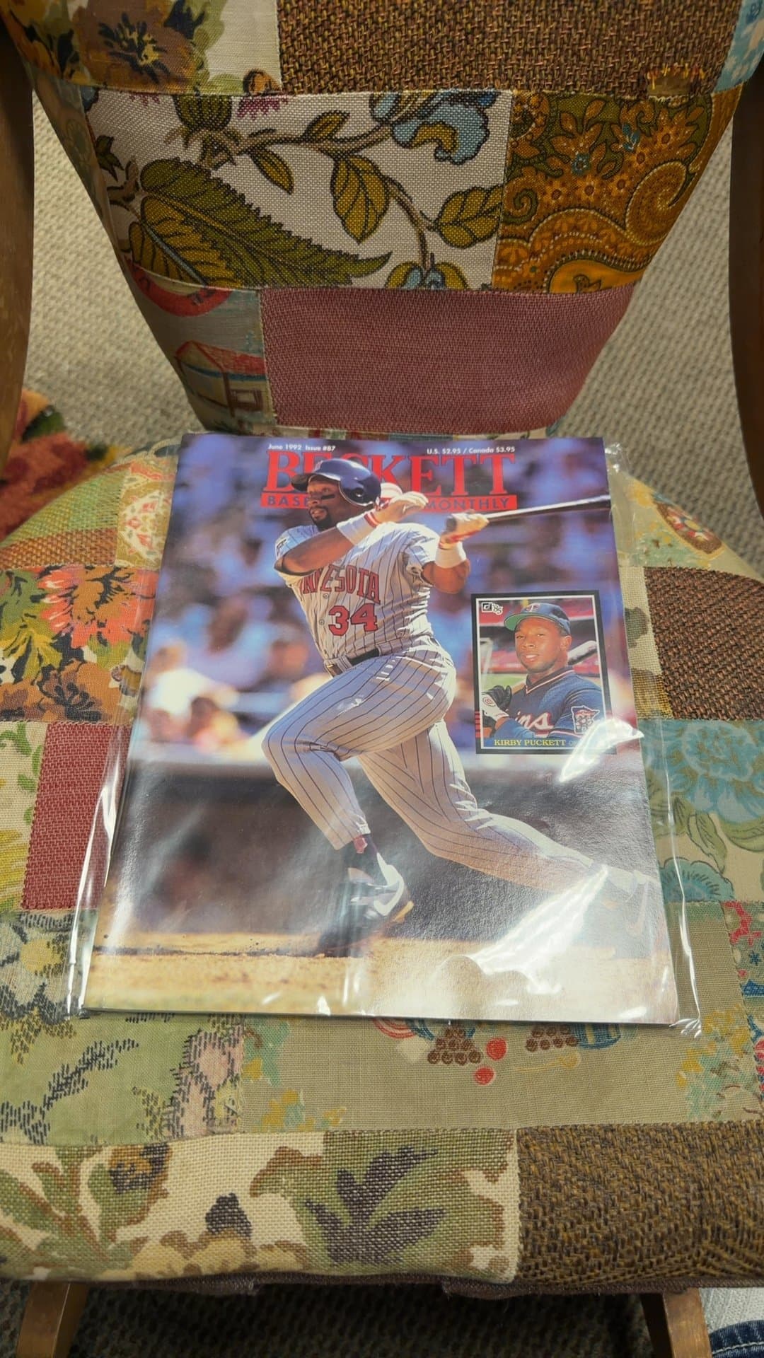 Beckett Baseball Card Monthly Magazine - June 1992 Issue #87 - Image 1