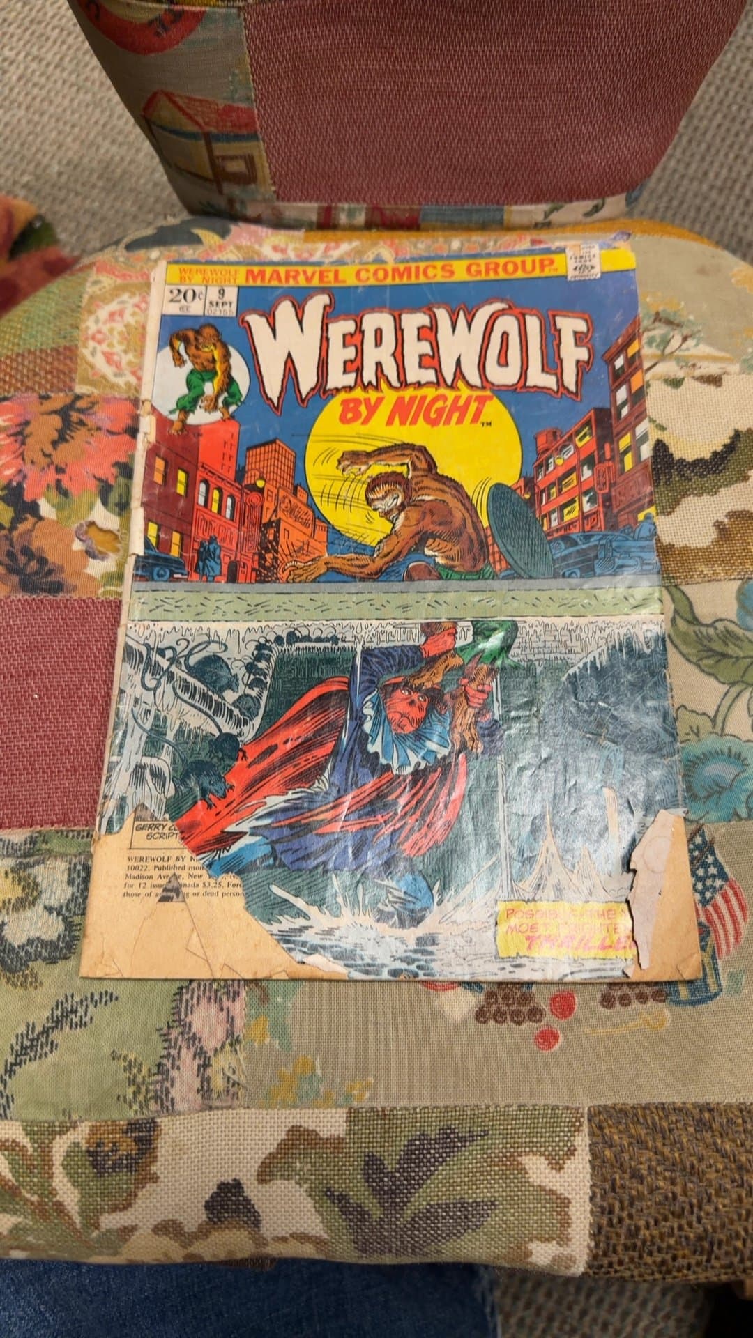 Werewolf by Night #9 Comic Book - Image 1