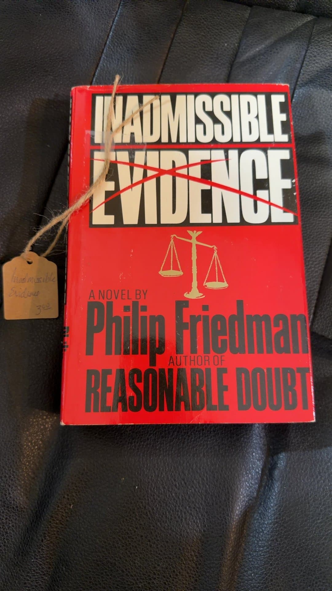 Inadmissible Evidence by Philip Friedman - Image 1