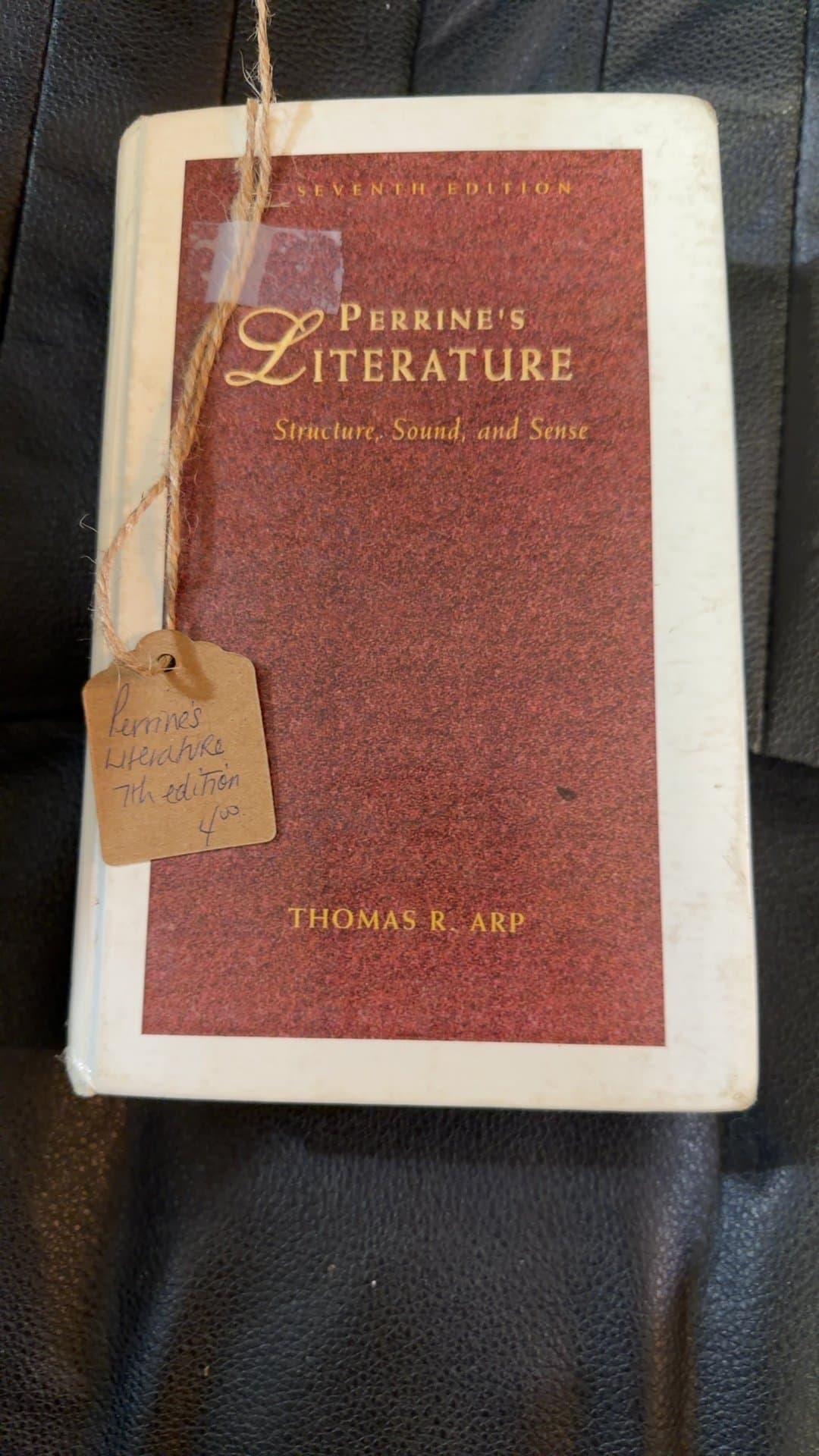Perrine's Literature: Structure, Sound, and Sense - Seventh Edition - Image 1